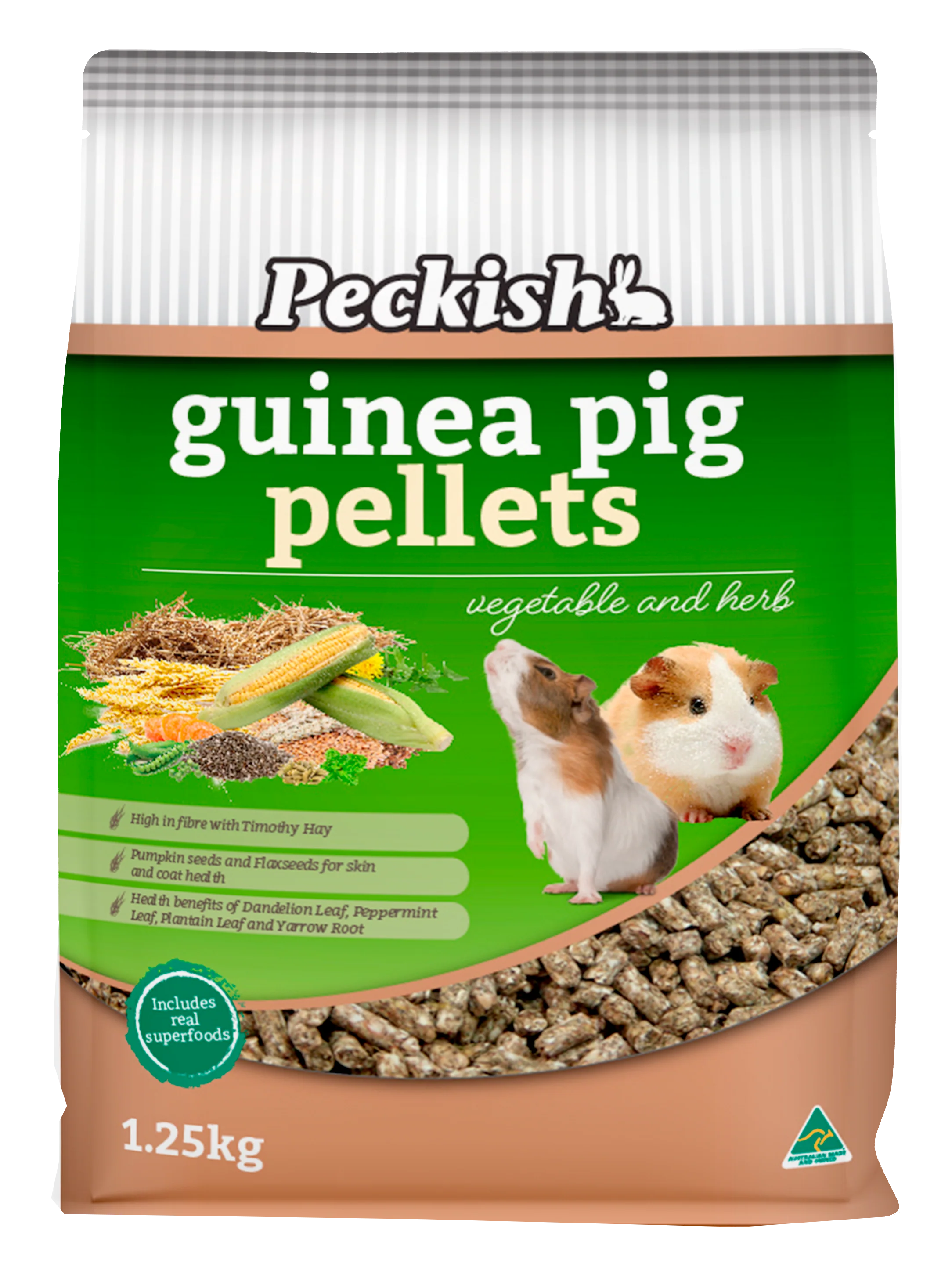 Peckish - Guinea Pig Pellets (1.25kg)