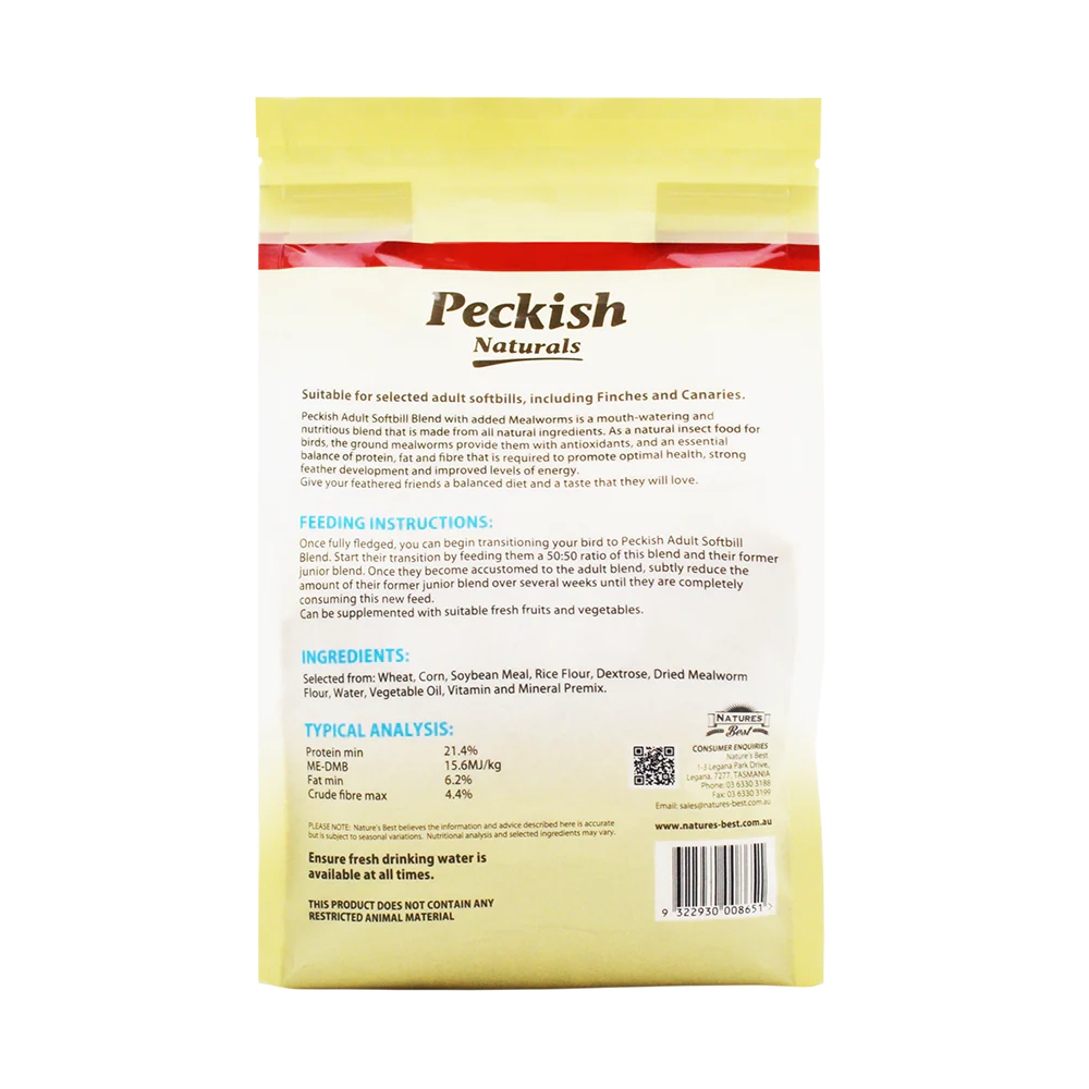 Peckish - Adult Softbill Blend Mealworms (2kg) - Image 3