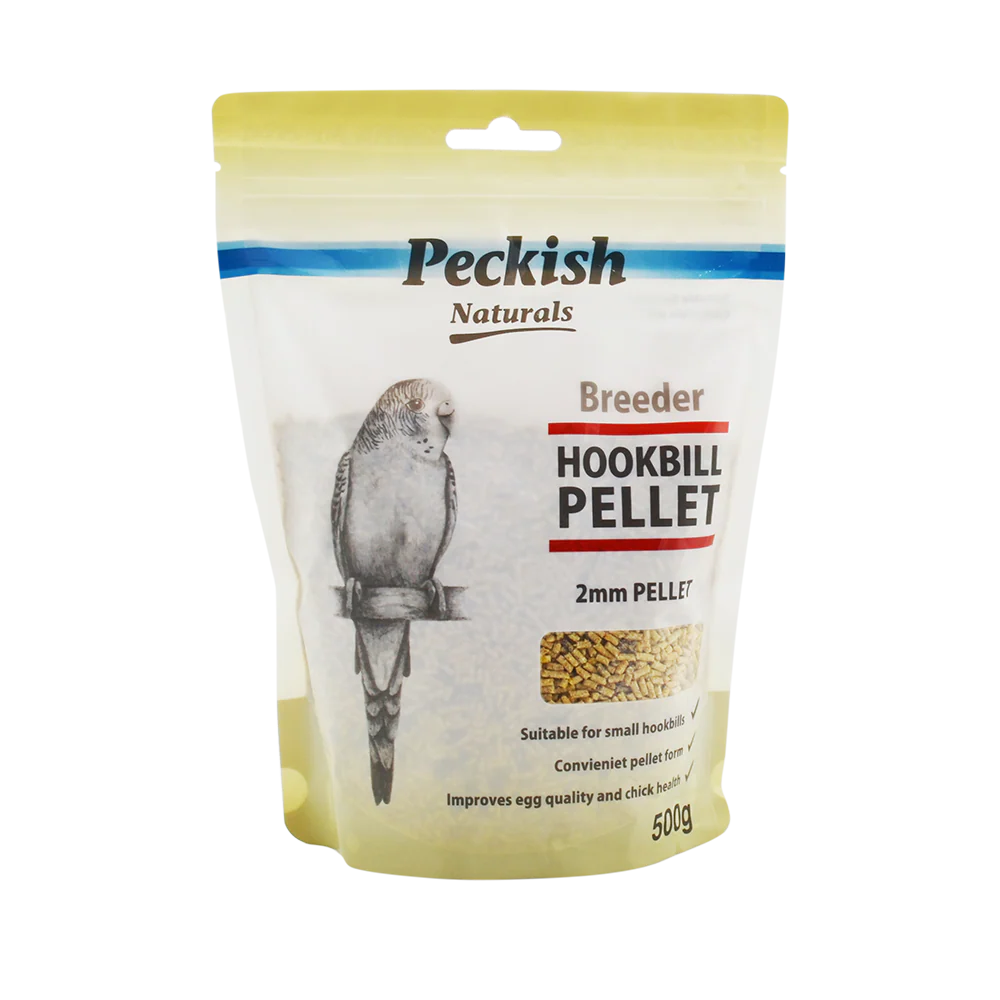 Peckish - Breeder Hookbill 2mm Pellet (500g)