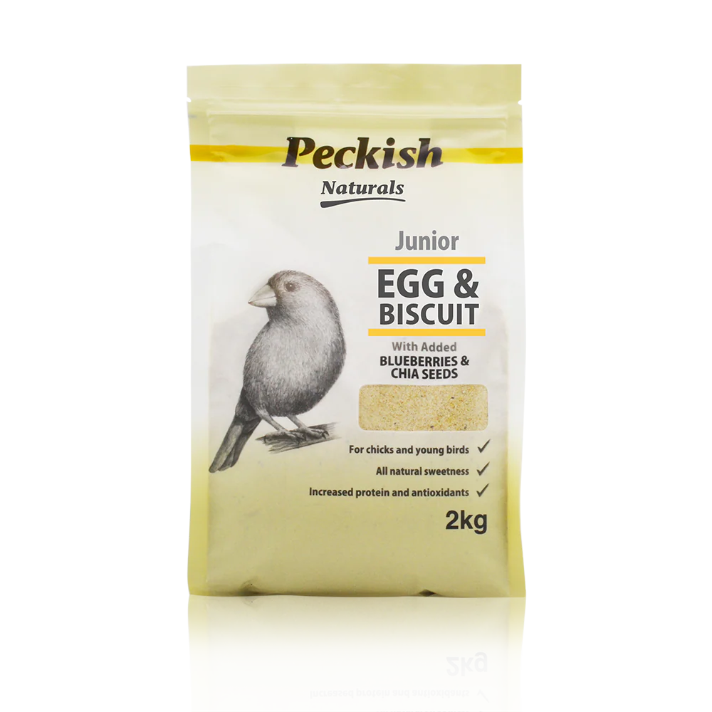Peckish - Junior Egg & Biscuit with Blueberry & Chia Seeds (2kg)