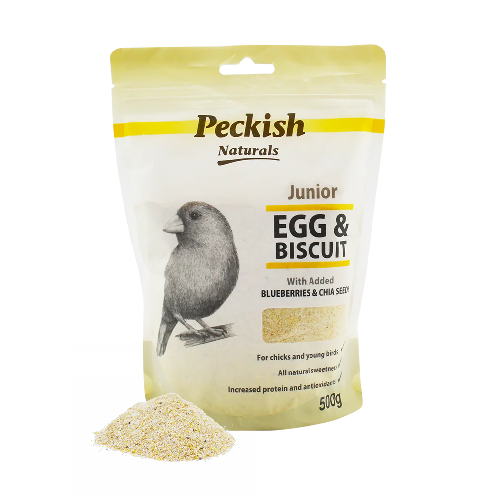 Peckish - Junior Egg & Biscuit with Blueberry & Chia Seeds (500g) - Image 4
