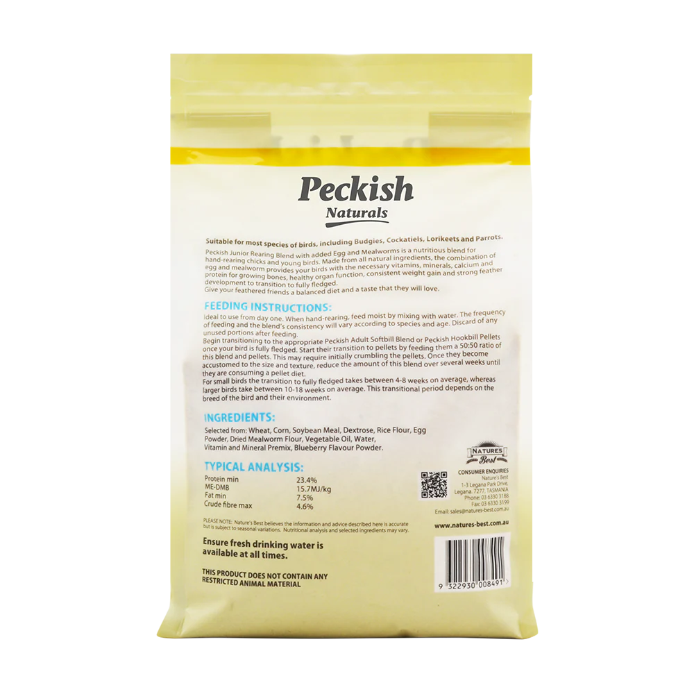 Peckish - Junior Rearing Blend Egg & Mealworms (2kg) - Image 3