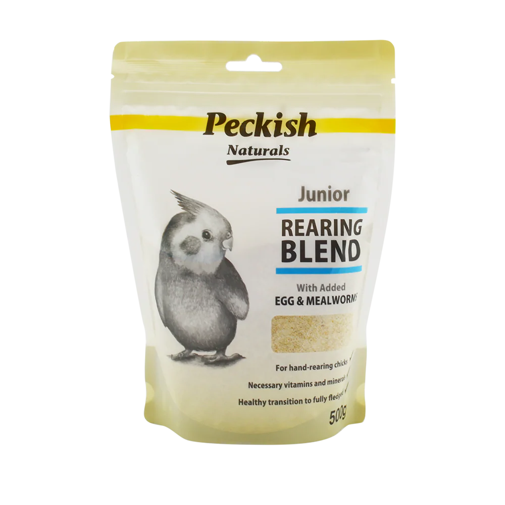 Peckish - Junior Rearing Blend Egg & Mealworms (500g)