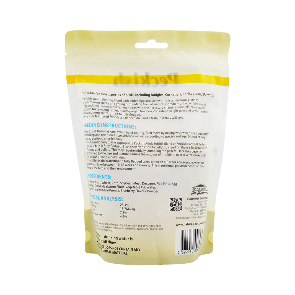 Peckish - Junior Rearing Blend Egg & Mealworms (500g) - Image 3