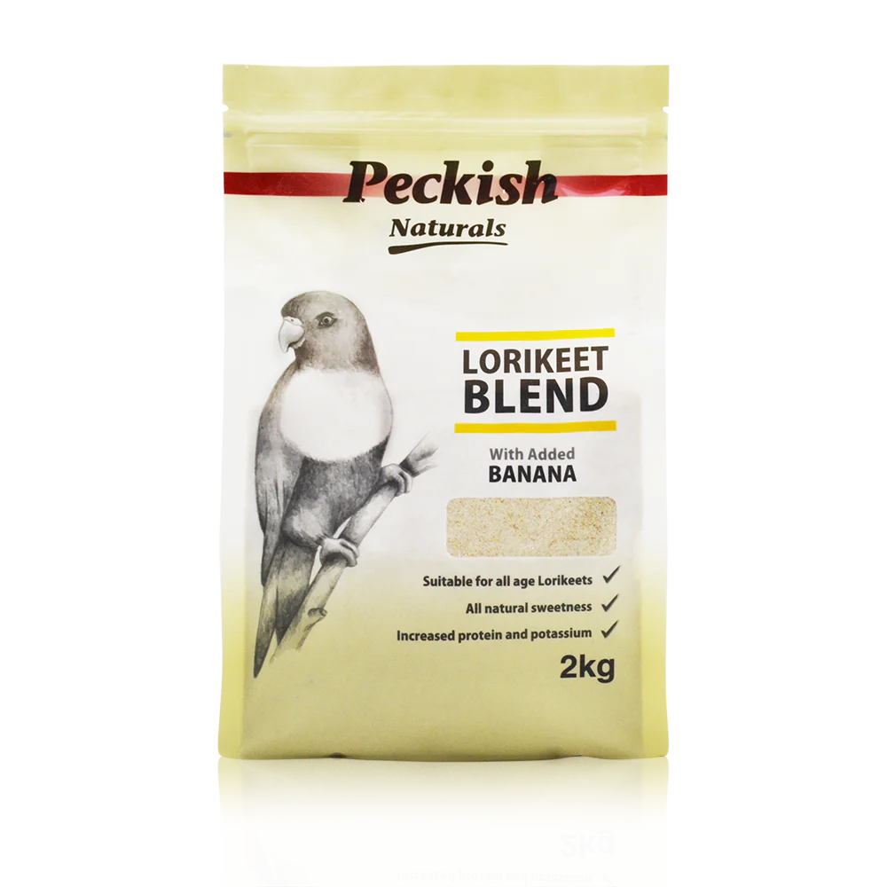 Peckish - Lorikeet Blend Banana (2kg)