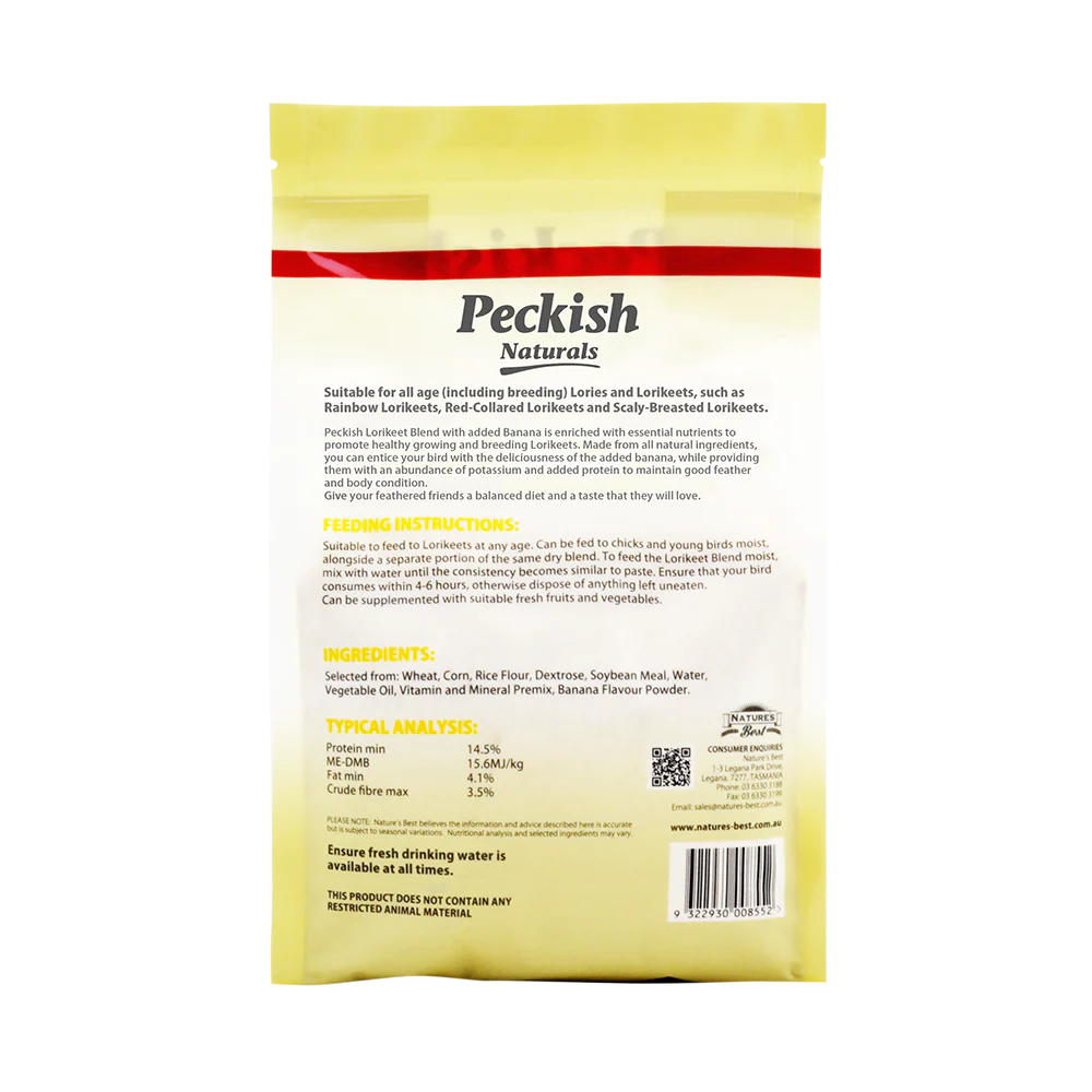 Peckish - Lorikeet Blend Banana (2kg) - Image 3