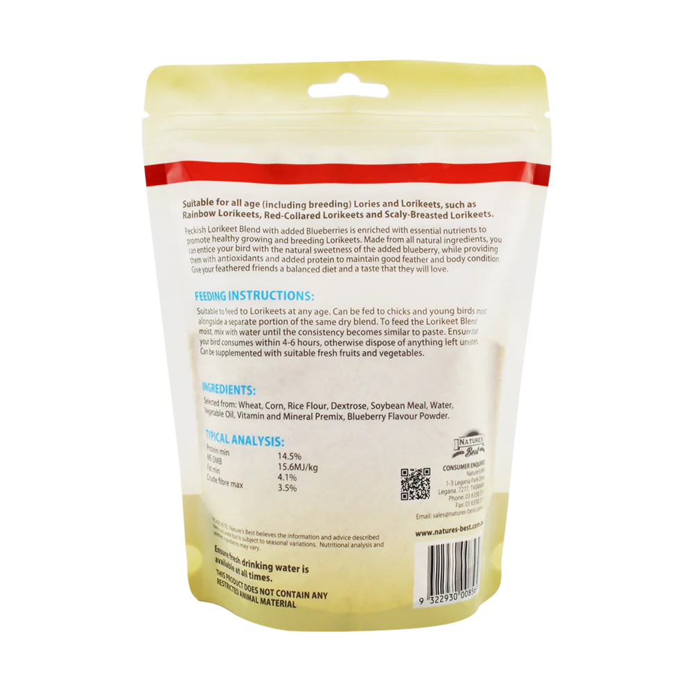 Peckish - Lorikeet Blend Blueberry (500g) - Image 3