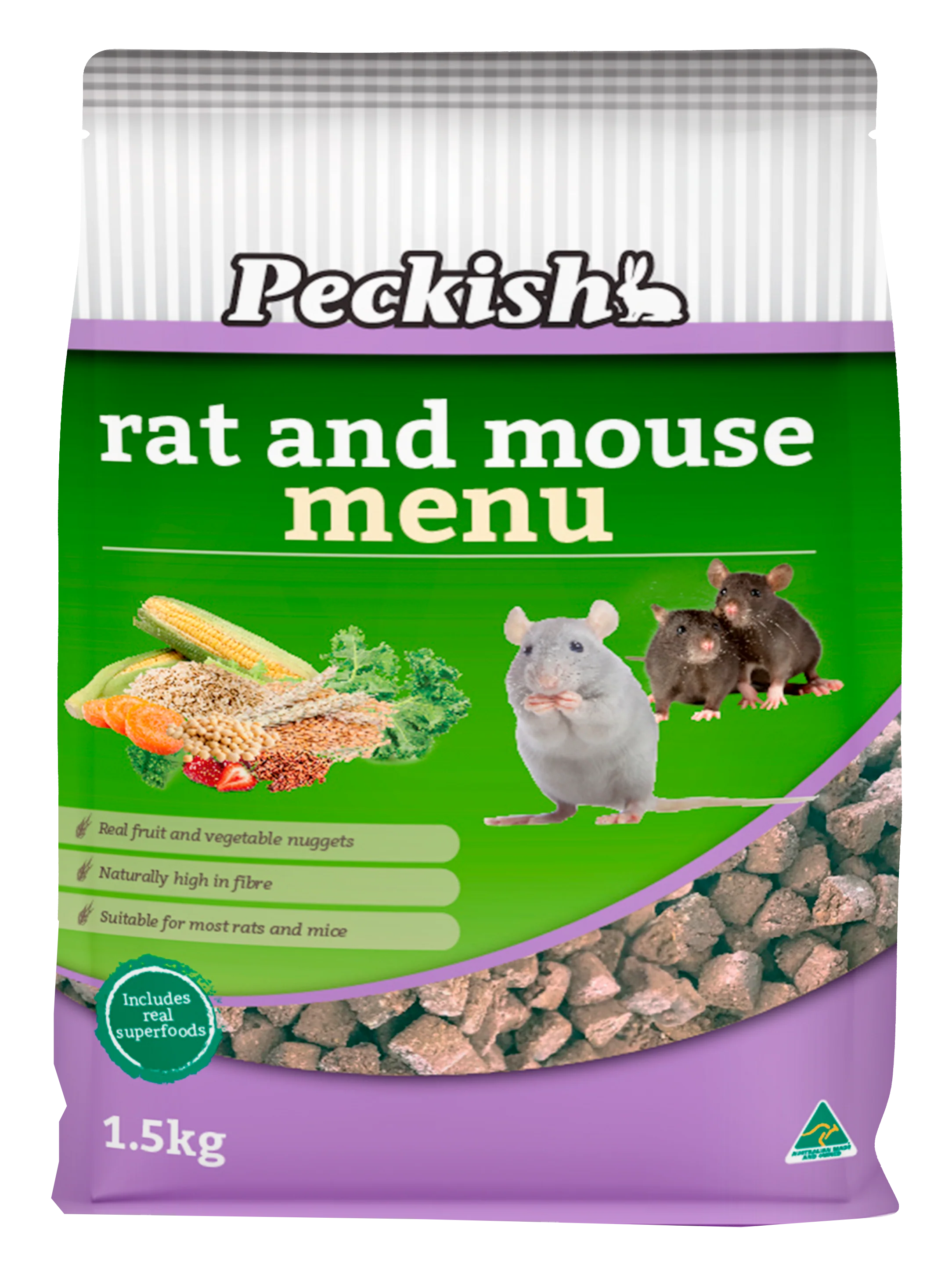 Peckish - Rat and Mouse Menu (1.5kg)