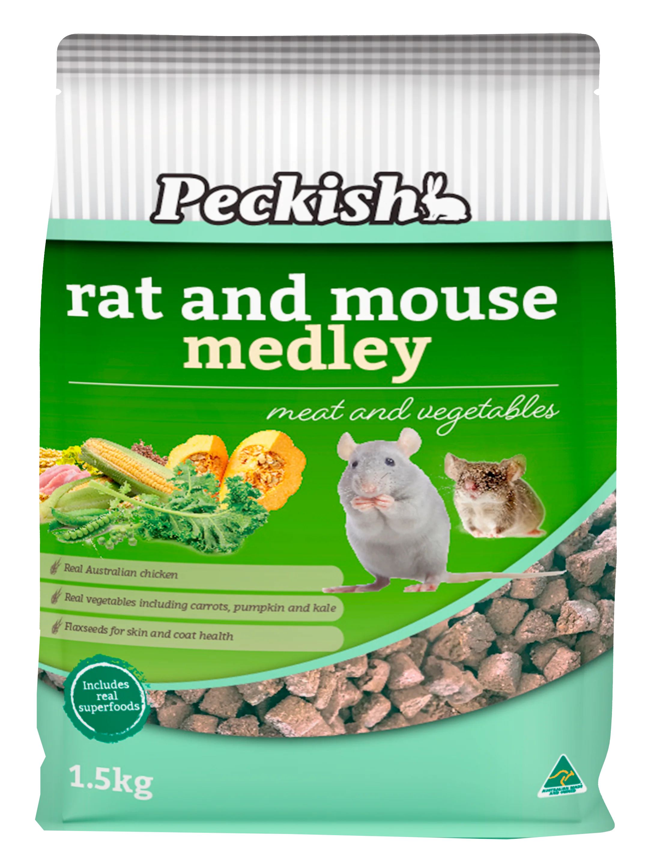 Peckish - Rat and Mouse Medley Meat and Vegetables (1.5kg)