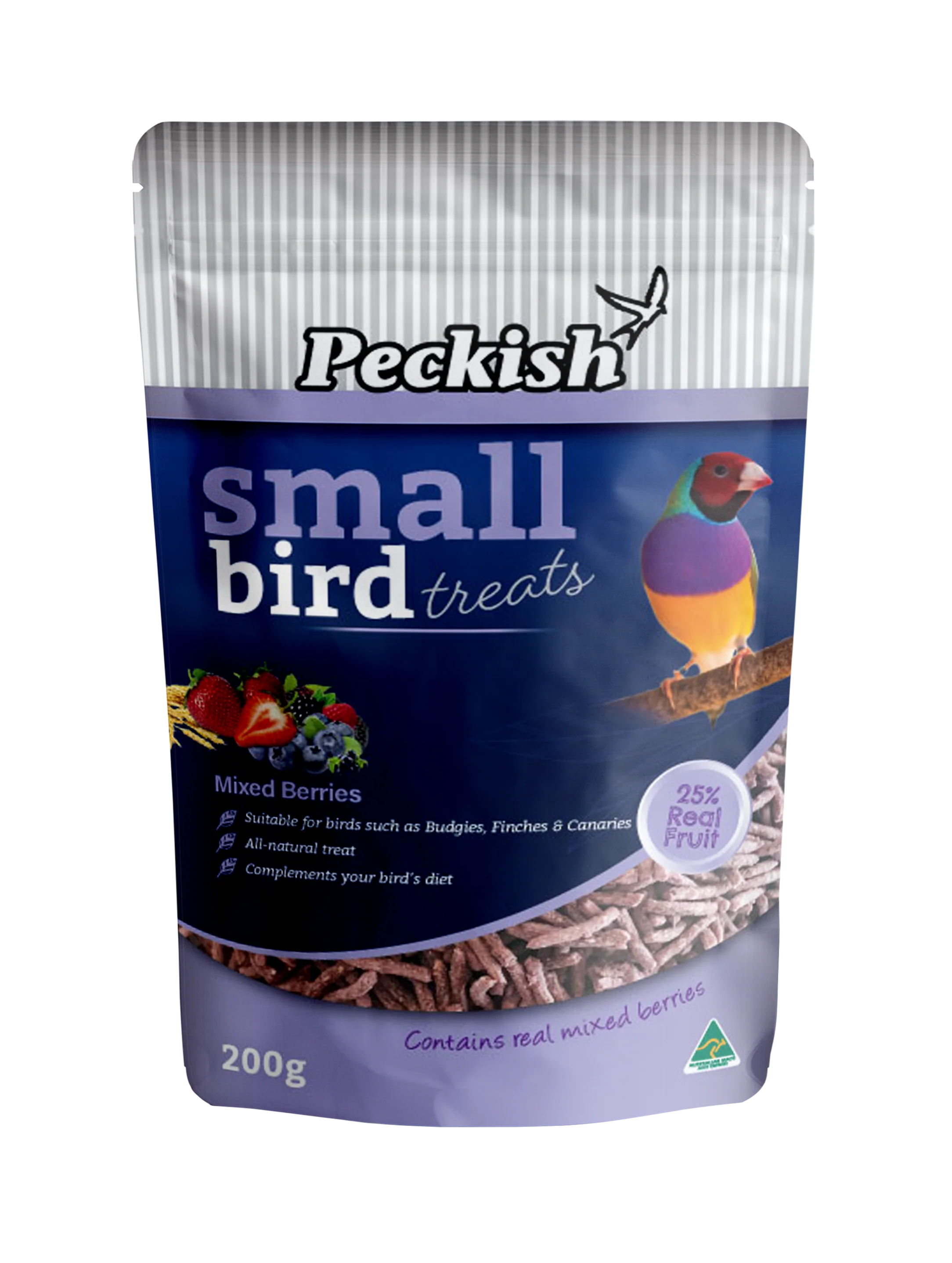 Peckish - Small Bird Mixed Berry Treat 200g
