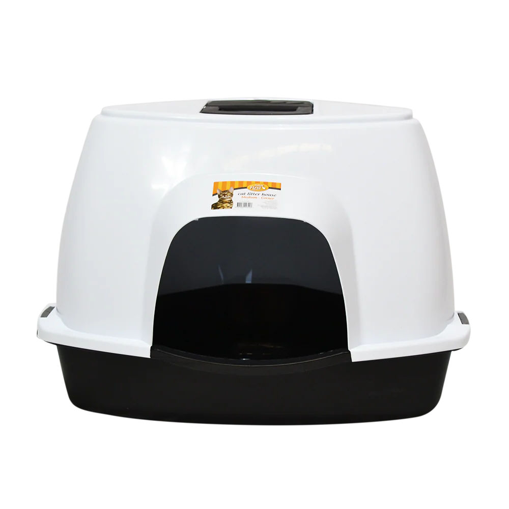 Feline First - Cat Litter House (Corner)