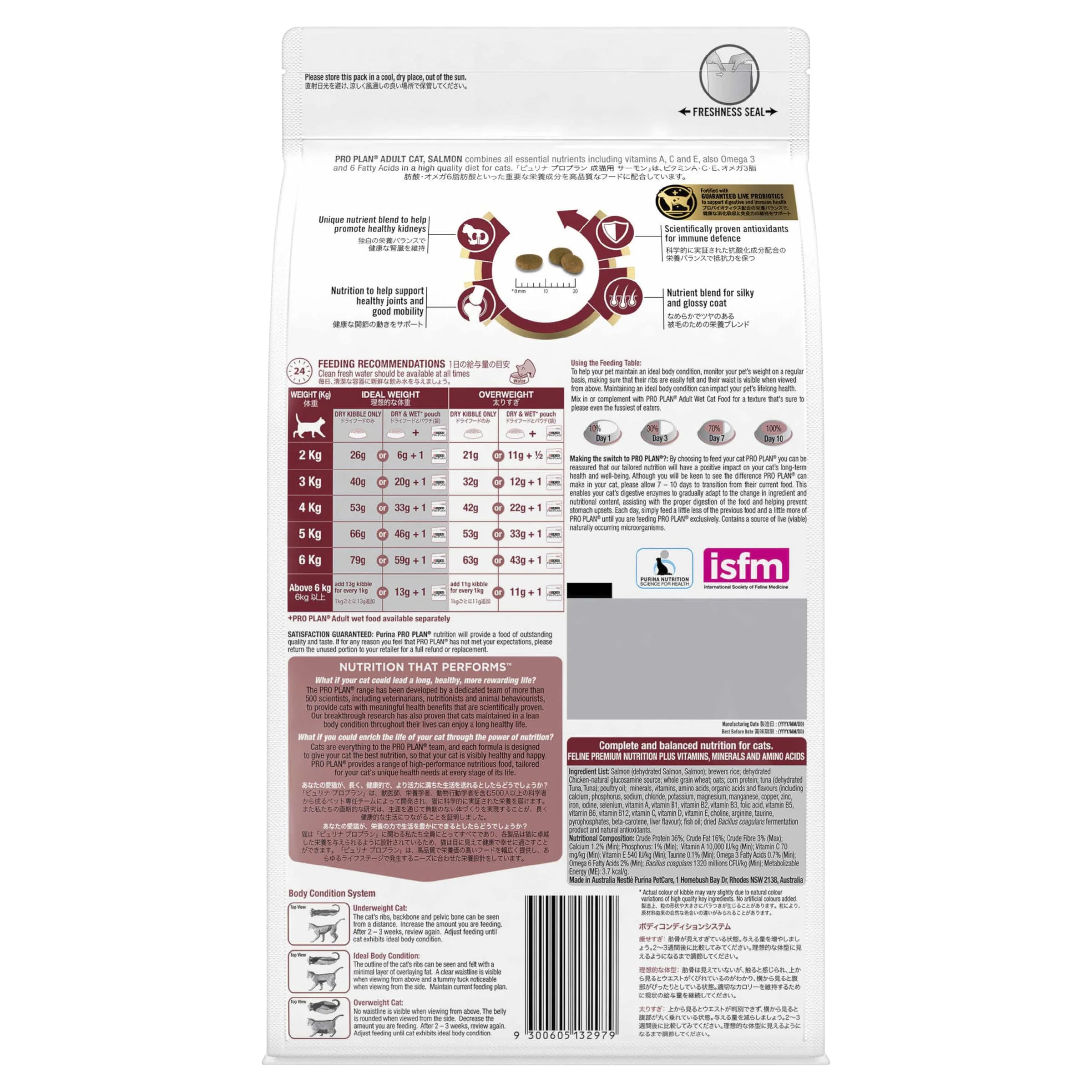 PRO PLAN - Adult Salmon Formula Cat Dry Food - Image 2