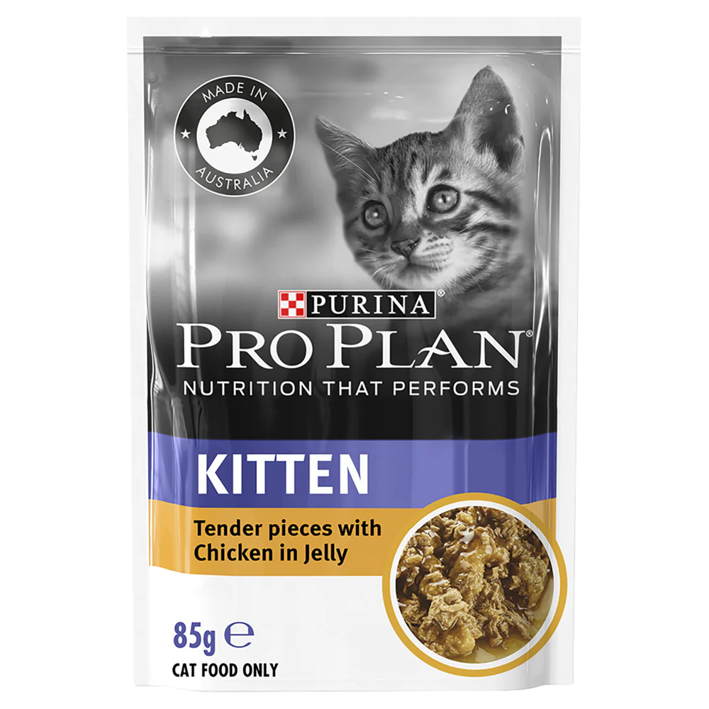 PRO PLAN - Kitten Chicken in Jelly Cat Wet Food (85g x 12pk) - Image 2