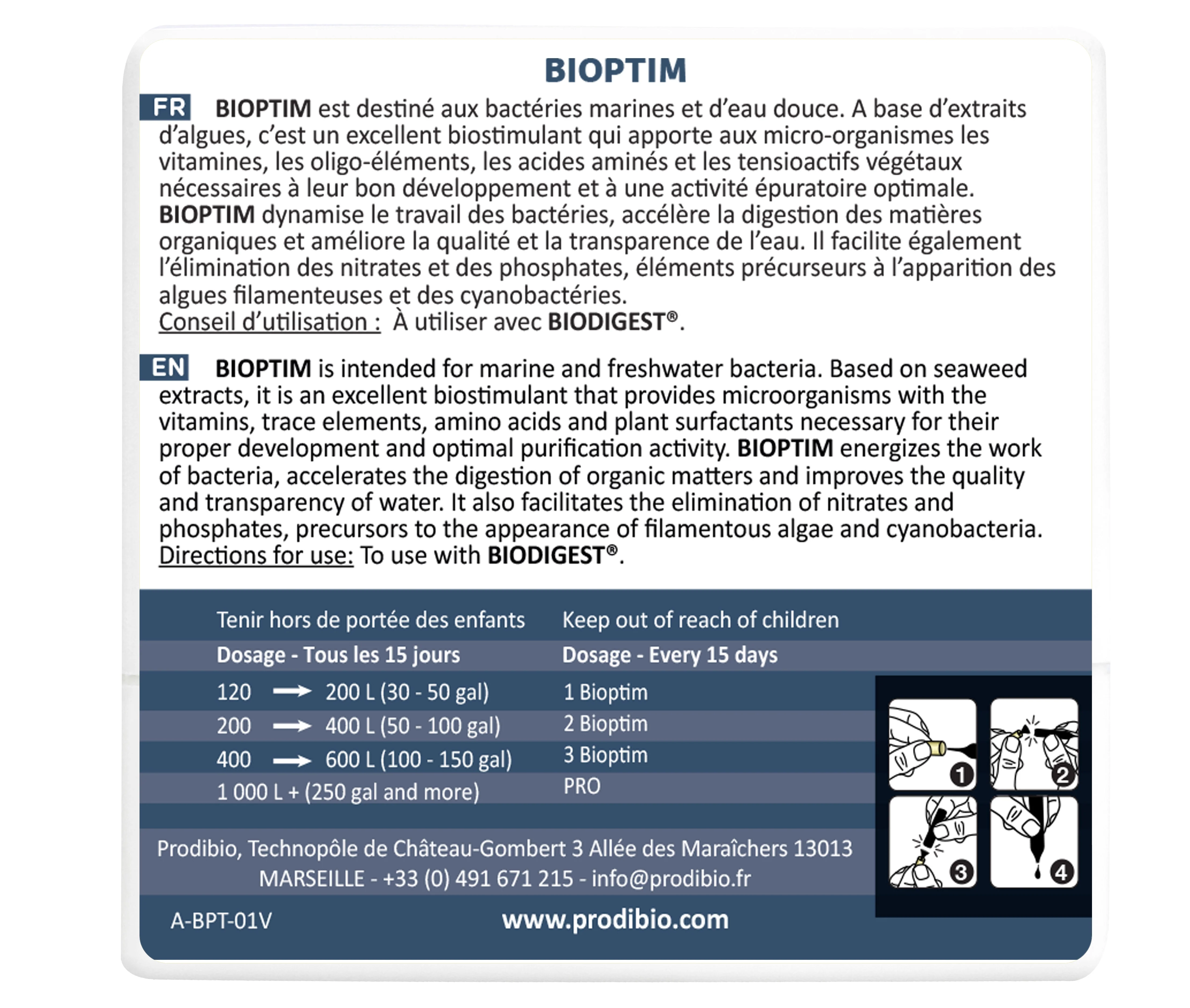 Prodibio - Bioptim Fresh & Salt 06 (1200L) - Image 3