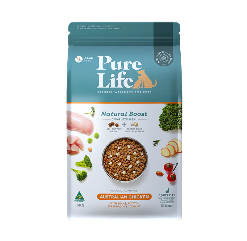 Pure Life - Natural Boost Chicken Cat Food