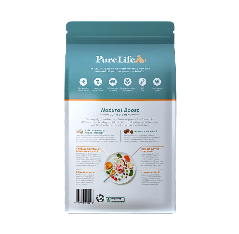 Pure Life - Natural Boost Chicken Cat Food - Image 2