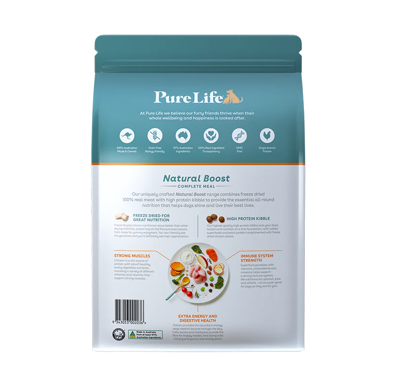 Pure Life - Natural Boost Chicken Dog Food - Image 2