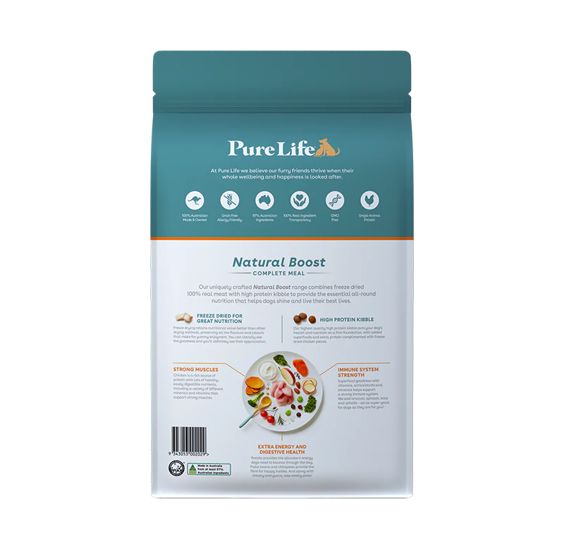 Pure Life - Natural Boost Chicken Dog Food - Image 6