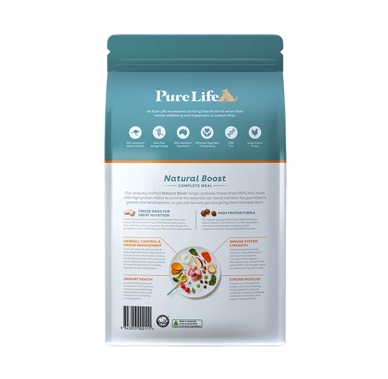 Pure Life - Natural Boost Chicken Kitten Food - Image 2