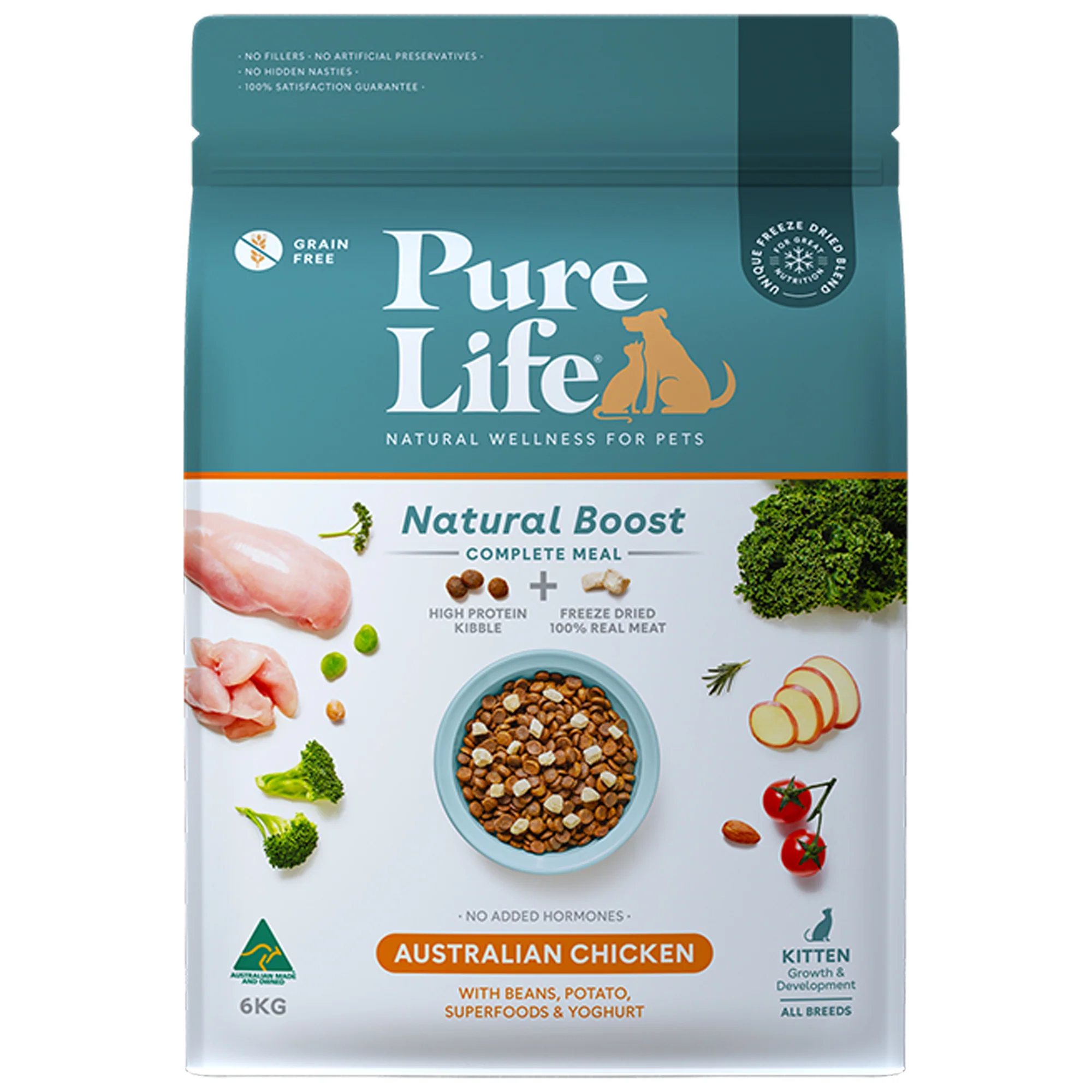 Pure Life - Natural Boost Chicken Kitten Food - Image 5