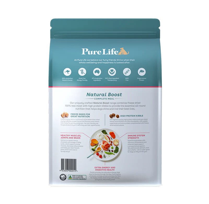 Pure Life - Natural Boost Salmon Dog Food - Image 2