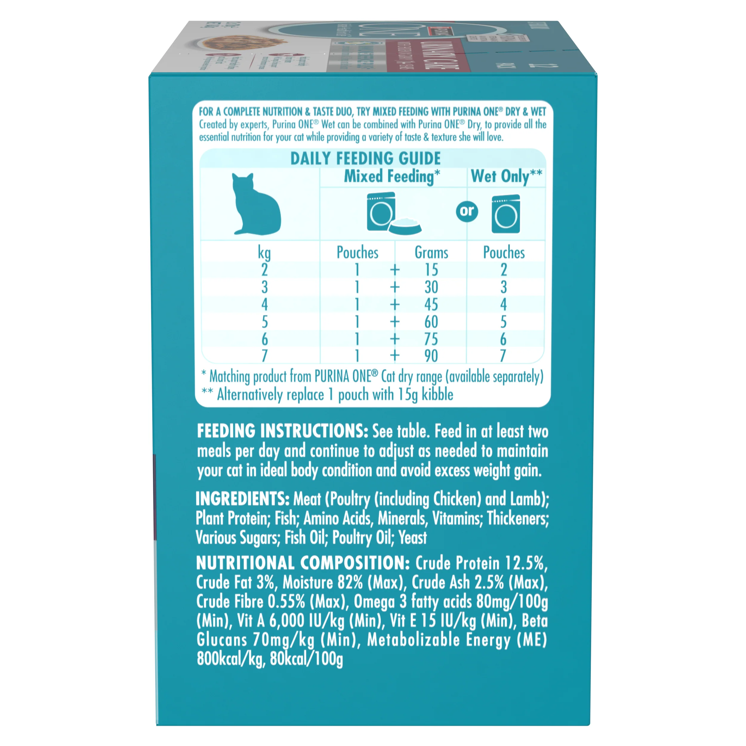 PURINA ONE Adult UTH Chicken Multipack (12x70g) - Image 3