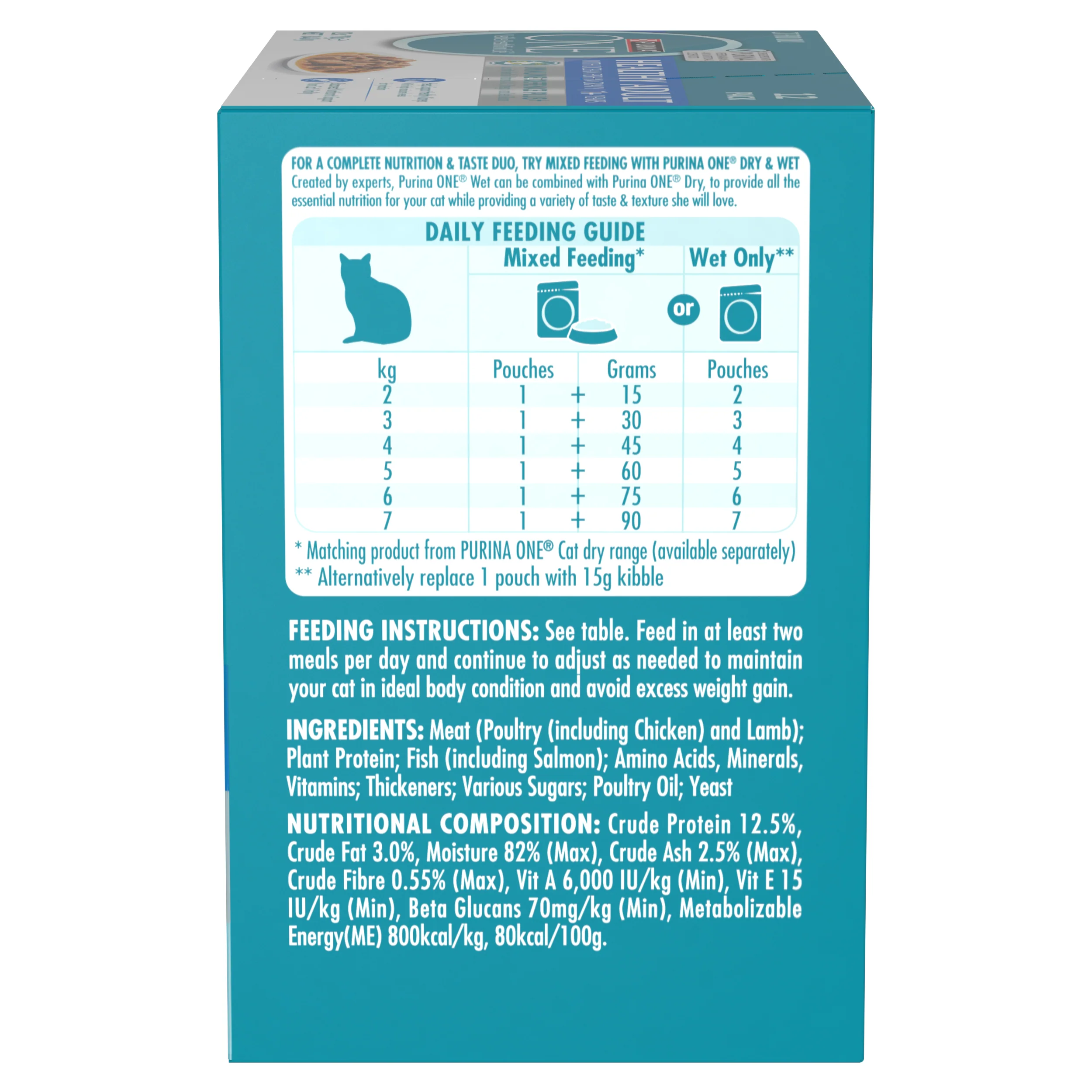 PURINA ONE Ocean Fish Multipack (12x70g) - Image 3