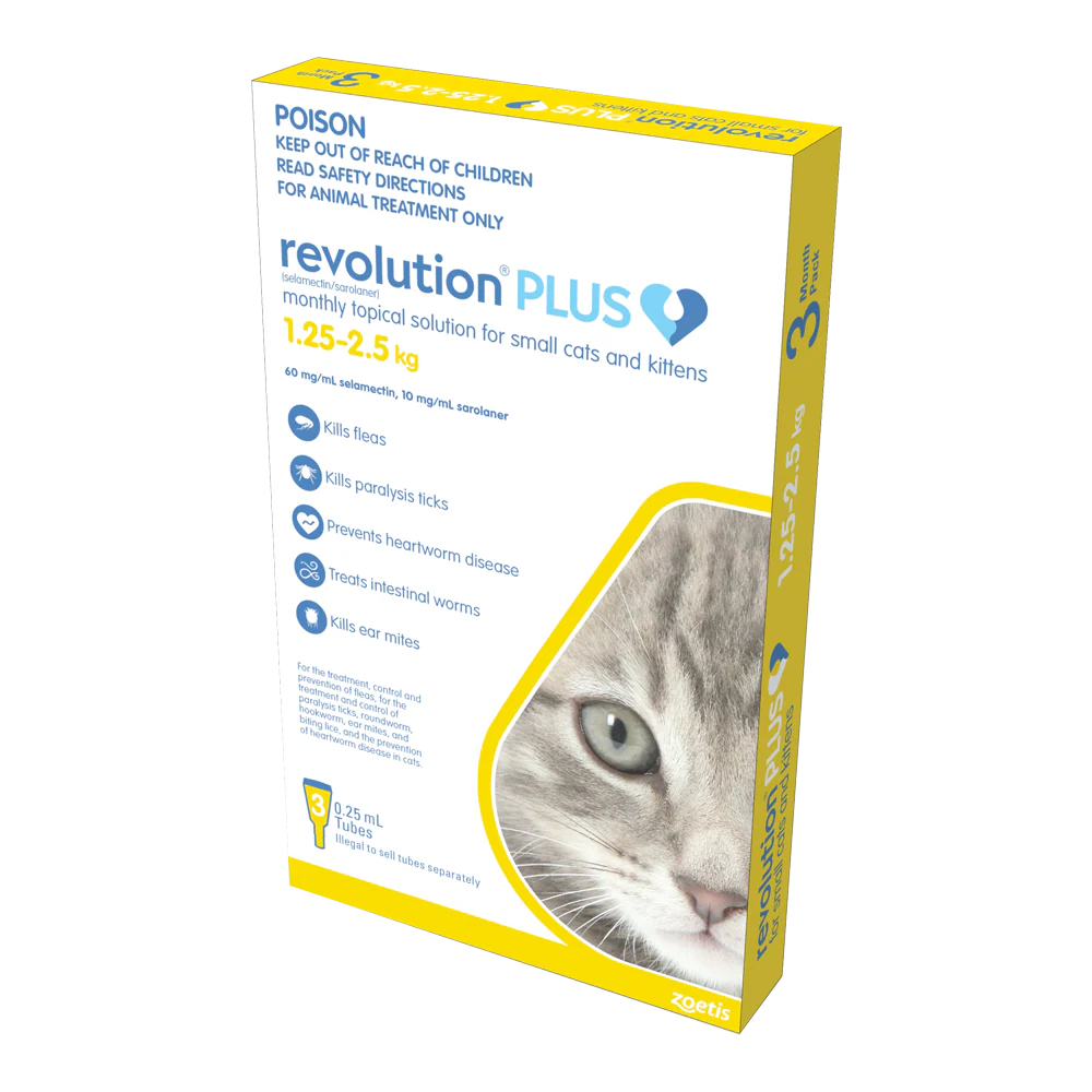 Revolution Plus - Kitten (3pk)