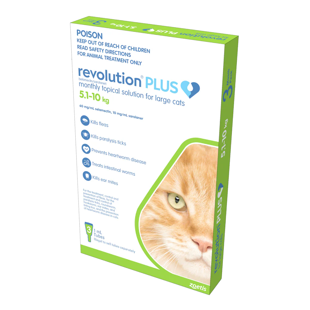 Revolution Plus - Large Cat (3pk)