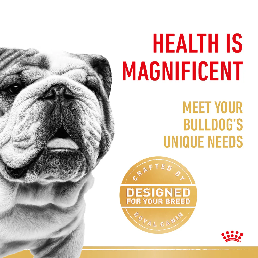 Royal Canin - Bulldog Breed Adult Dog Dry Food (12kg) - Image 4