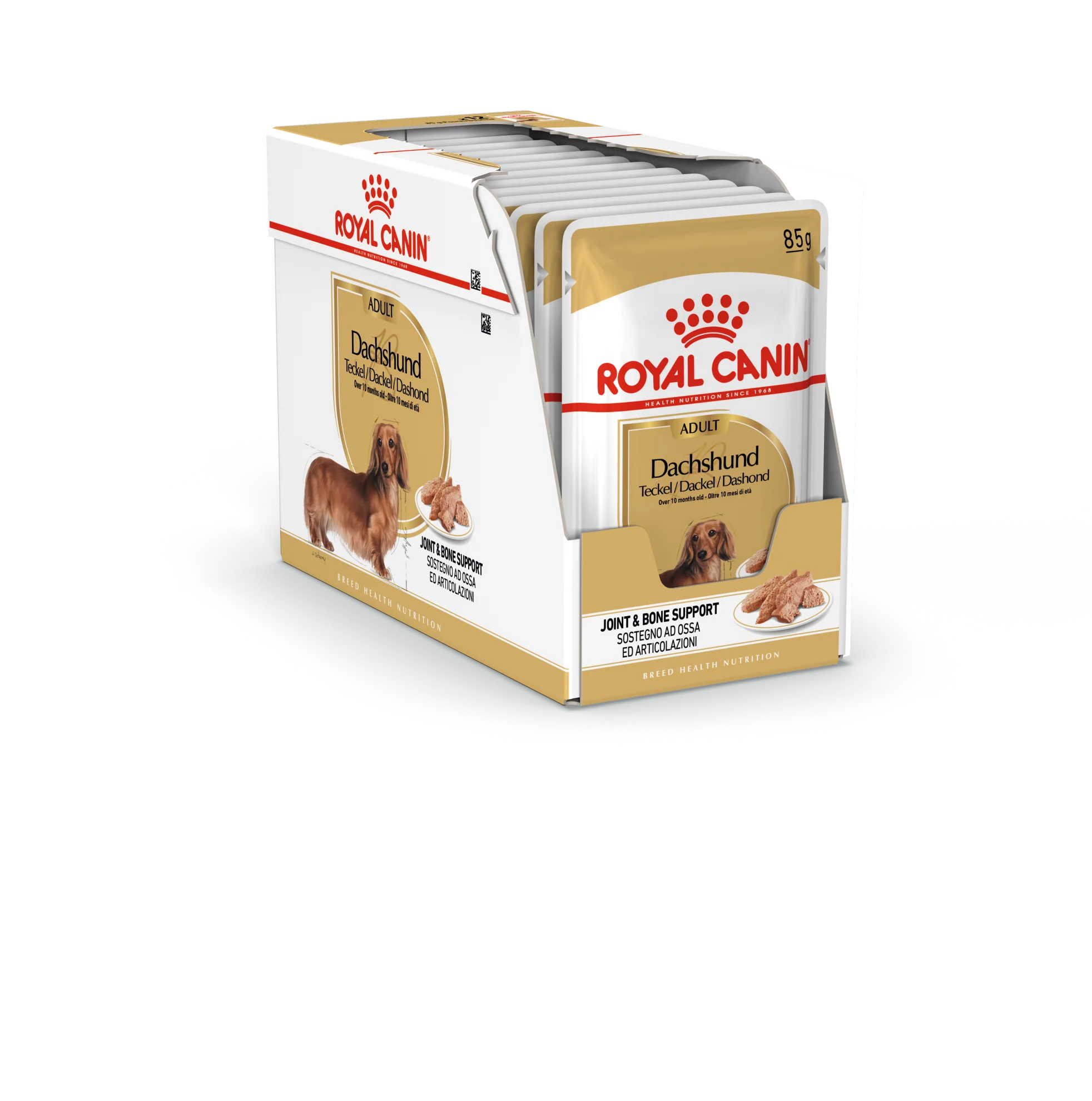 Royal Canin - Dachshund Breed Adult Dog Wet Food (85g x 12pk)