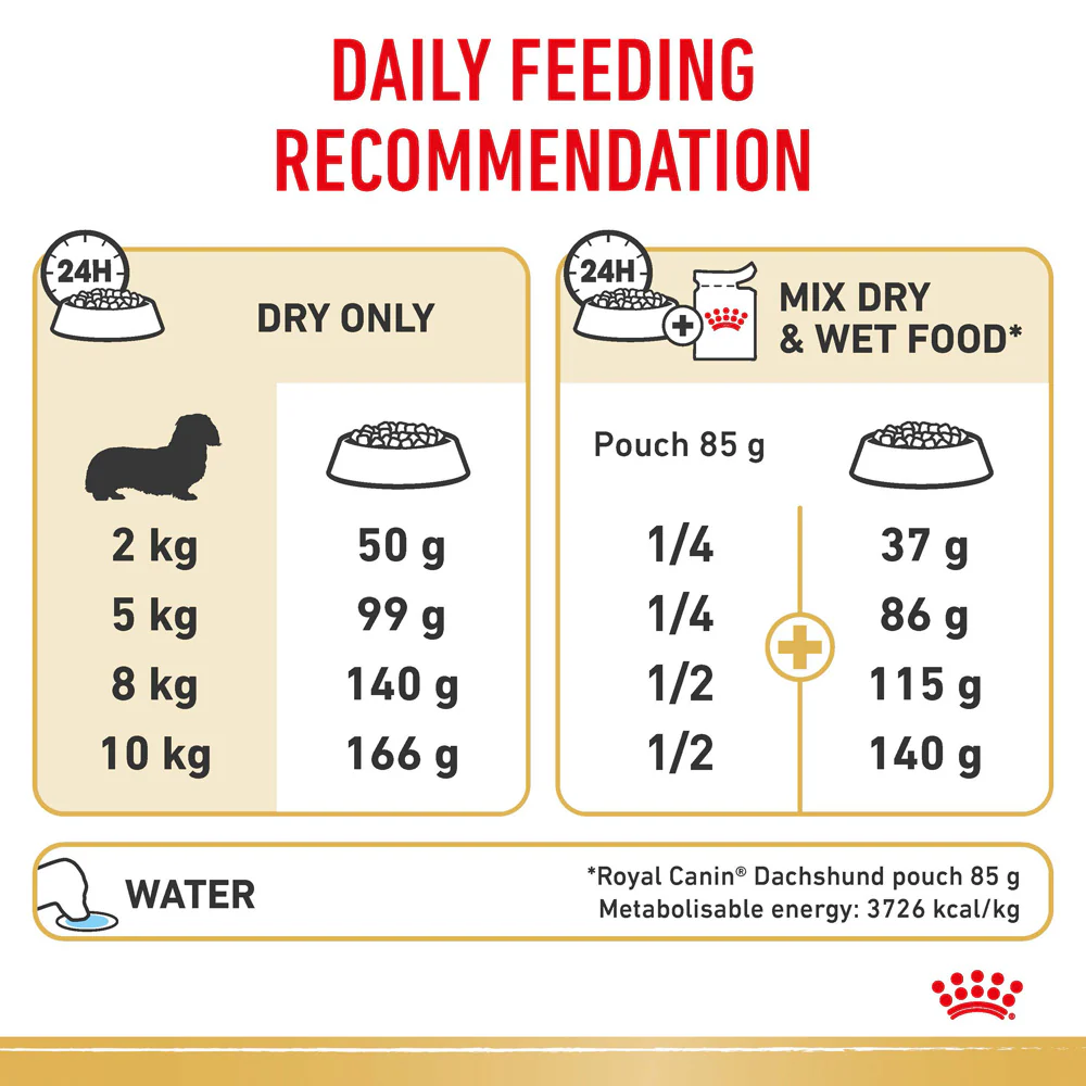 Royal Canin - Dachshund Breed Adult Dog Dry Food (1.5kg) - Image 7