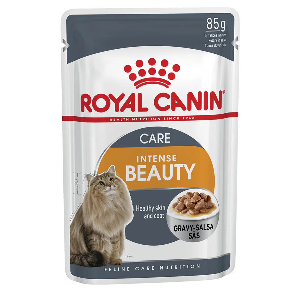 Royal Canin - Hair & Skin Care Gravy Adult Cat Wet Food (85g x 12pk) - Image 3