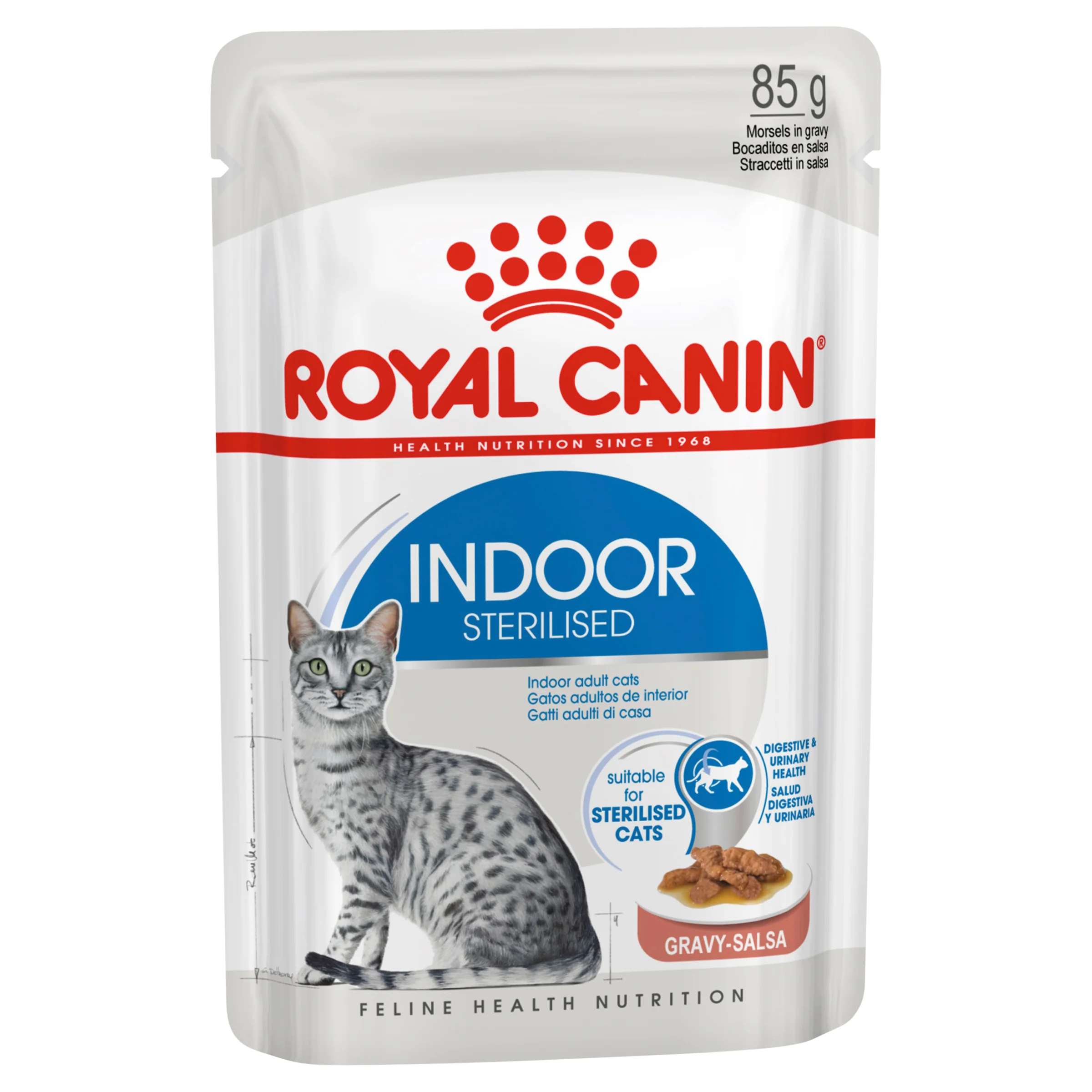 Royal Canin - Indoor Gravy Adult Cat Wet Food (85g x 12pk) - Image 2