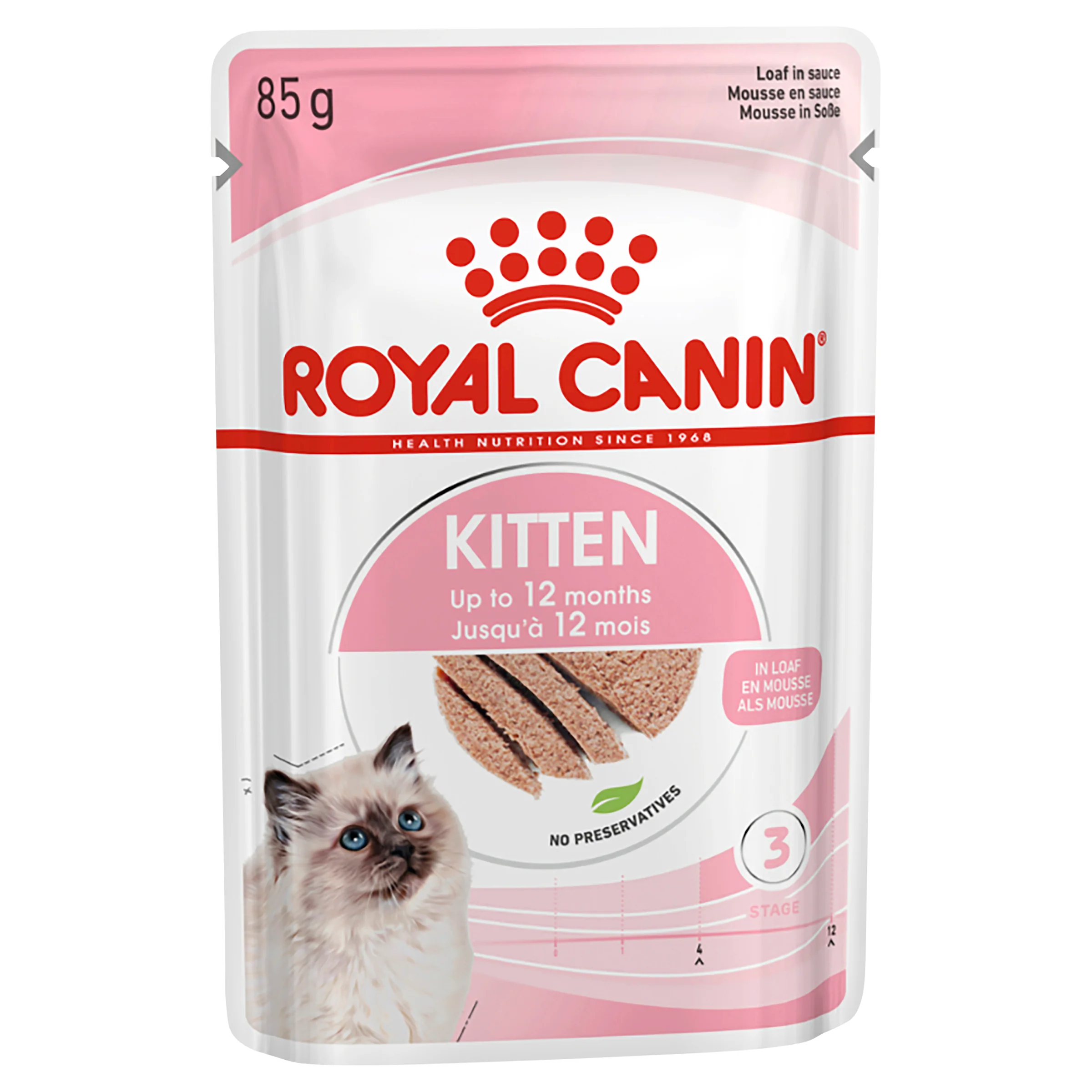 Royal Canin - Kitten in Loaf Cat Wet Food (85g x 12pk) - Image 3