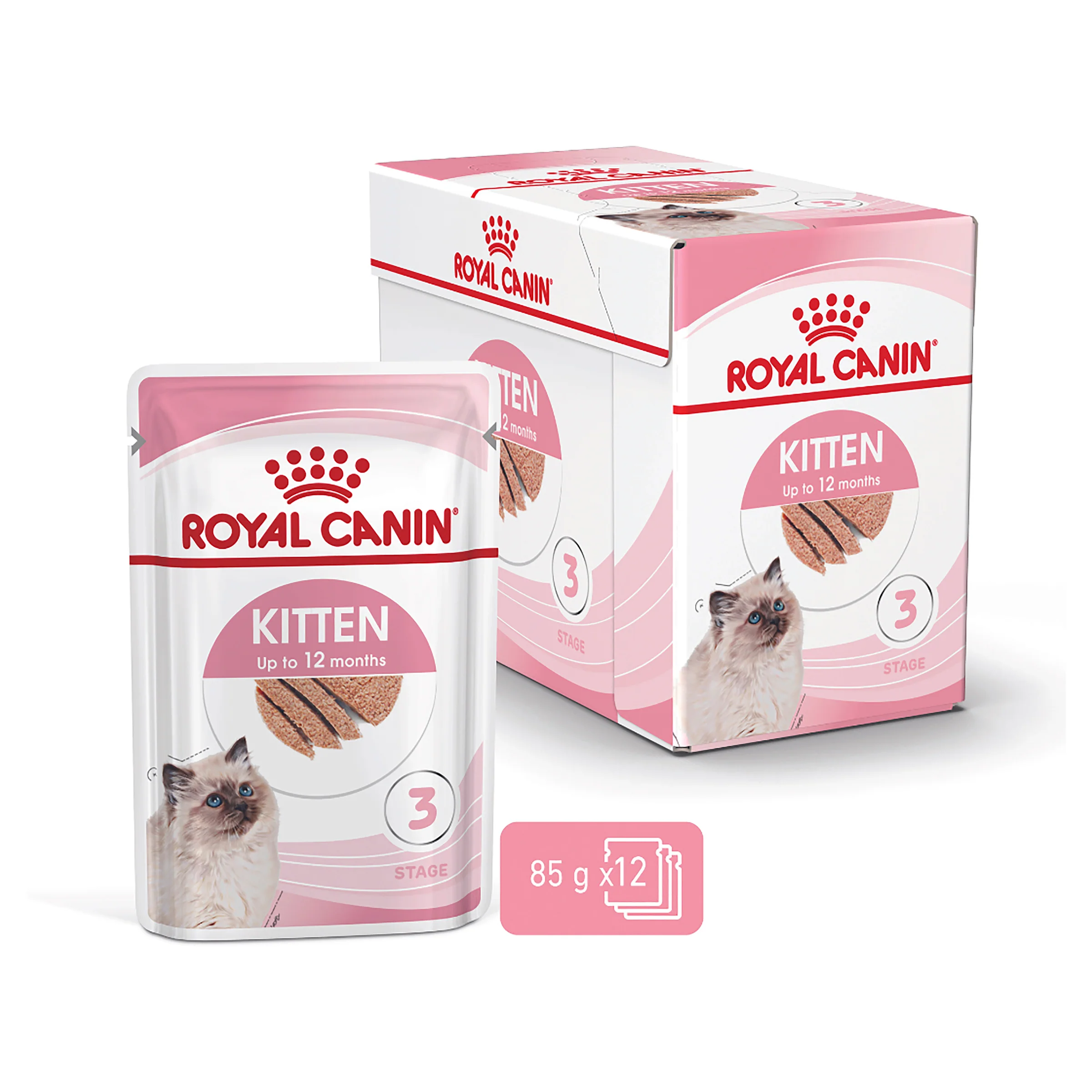 Royal Canin - Kitten in Loaf Cat Wet Food (85g x 12pk) - Image 4