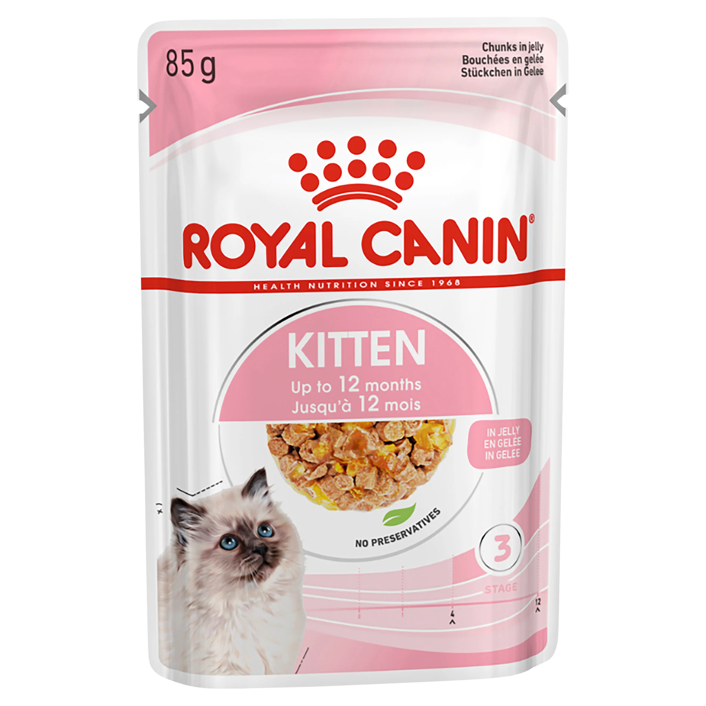 Royal Canin - Kitten in Jelly Cat Wet Food (85g x 12pk) - Image 3