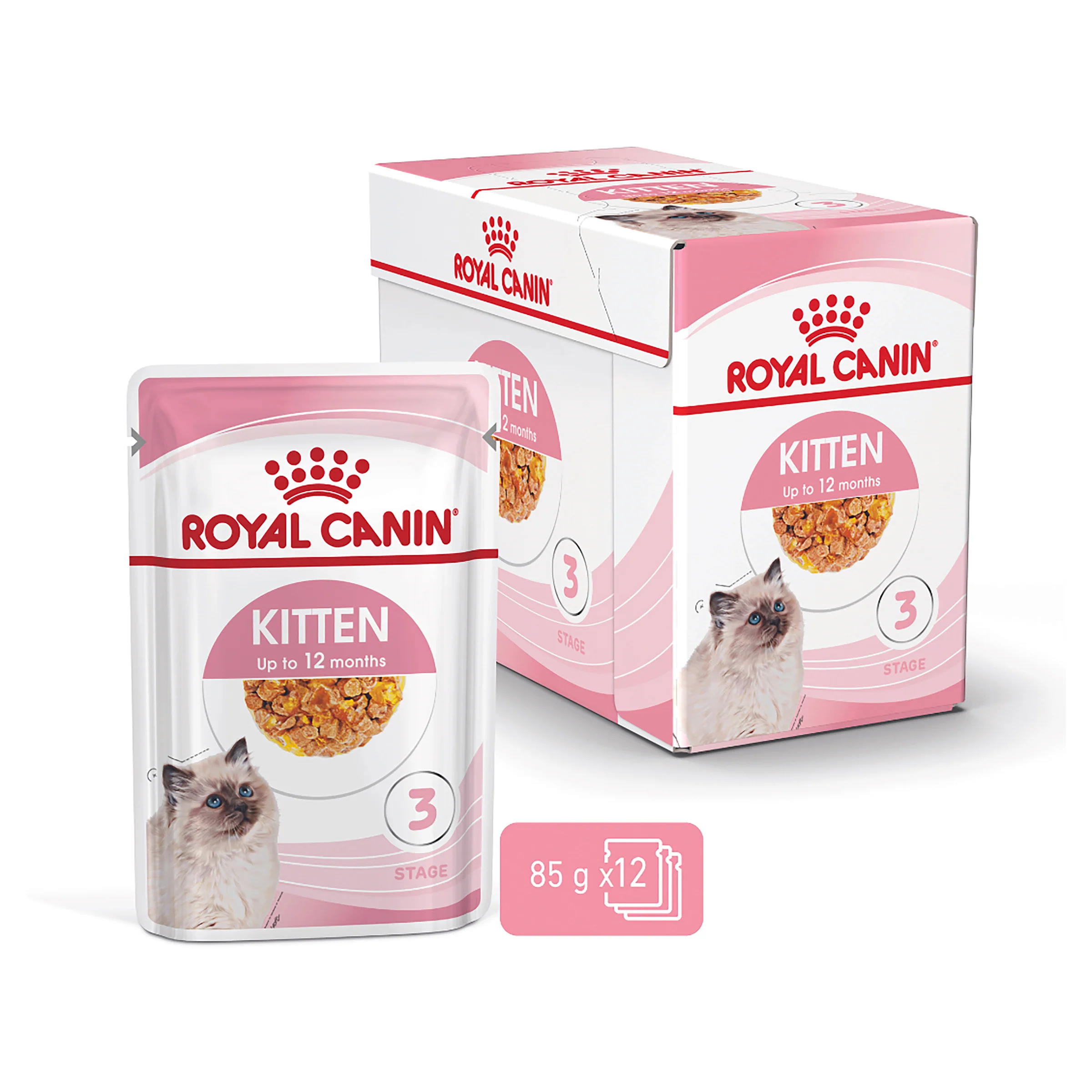 Royal Canin - Kitten in Jelly Cat Wet Food (85g x 12pk) - Image 4