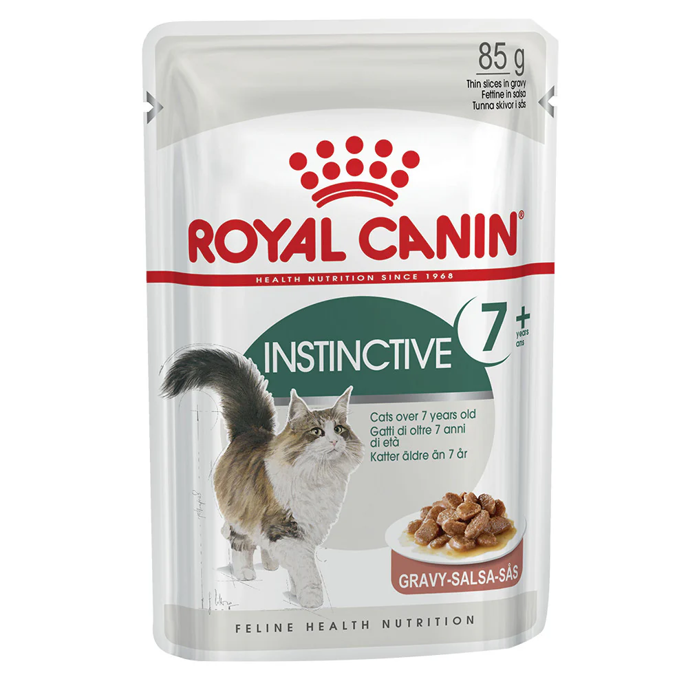 Royal Canin - Instinctive Gravy 7+ Mature Cat Wet Food (85g x 12pk) - Image 2