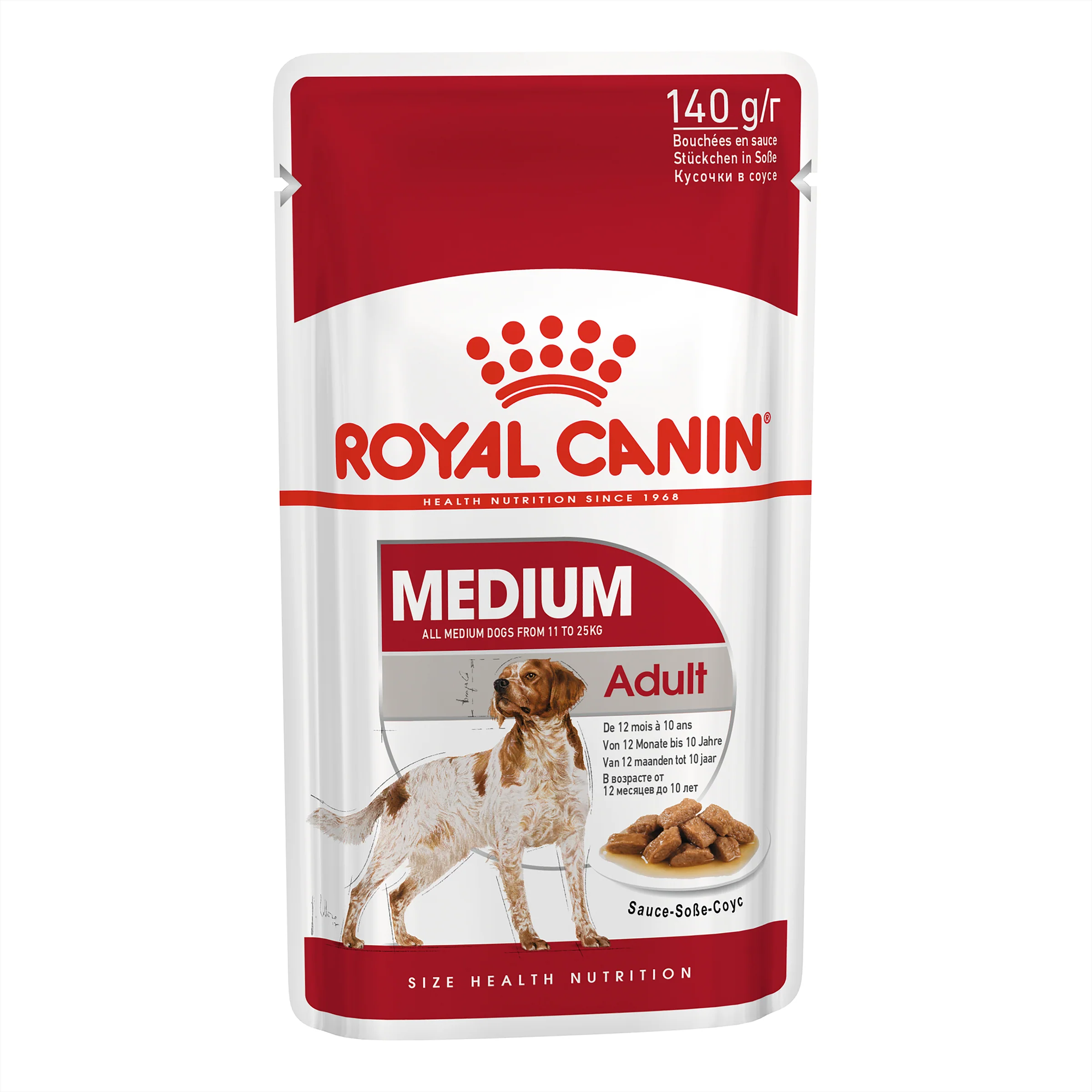 Royal Canin - Medium Adult Dog Wet Food (140g x 10pk) - Image 3