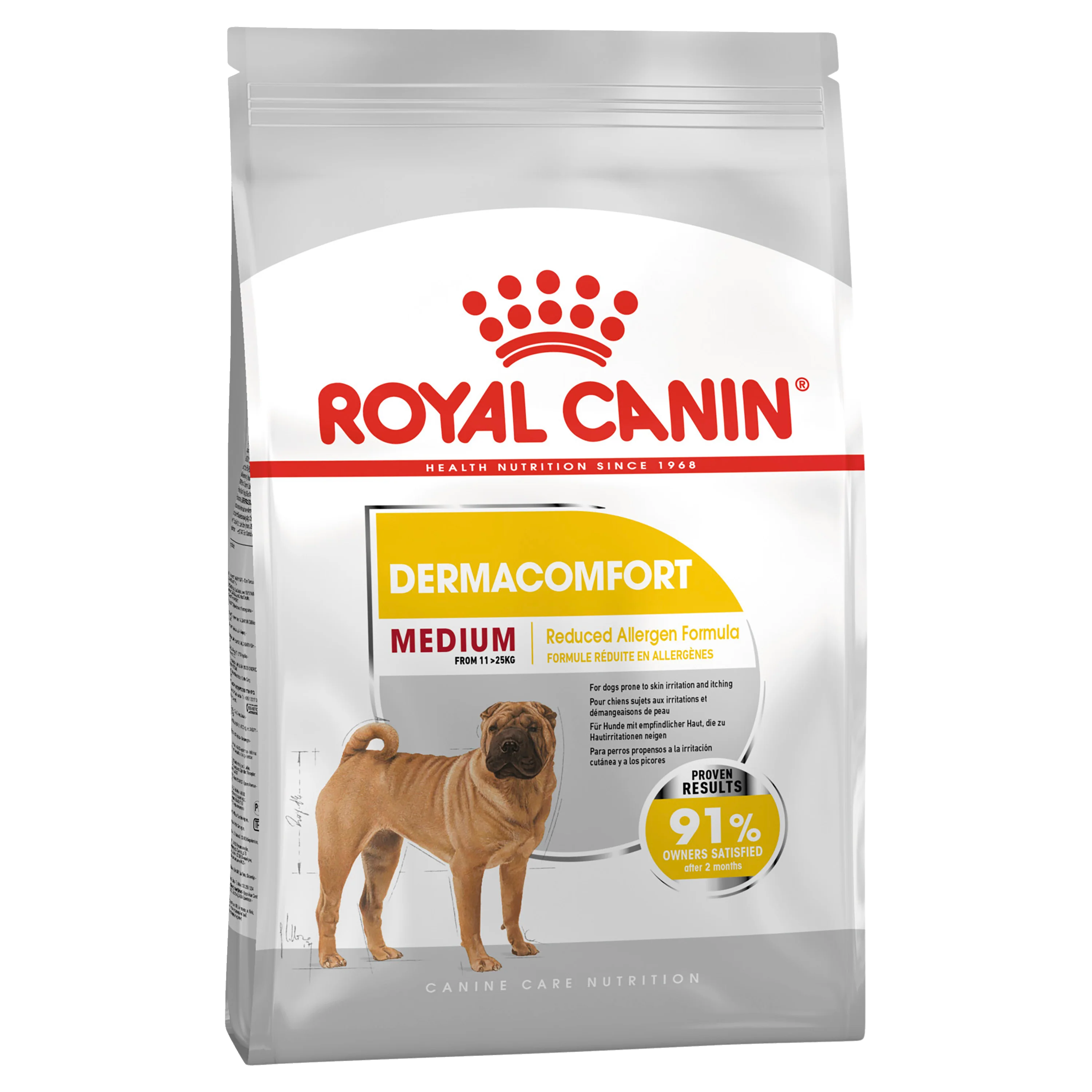 Royal Canin - Medium Adult Dermacomfort Dog Dry Food (3kg)