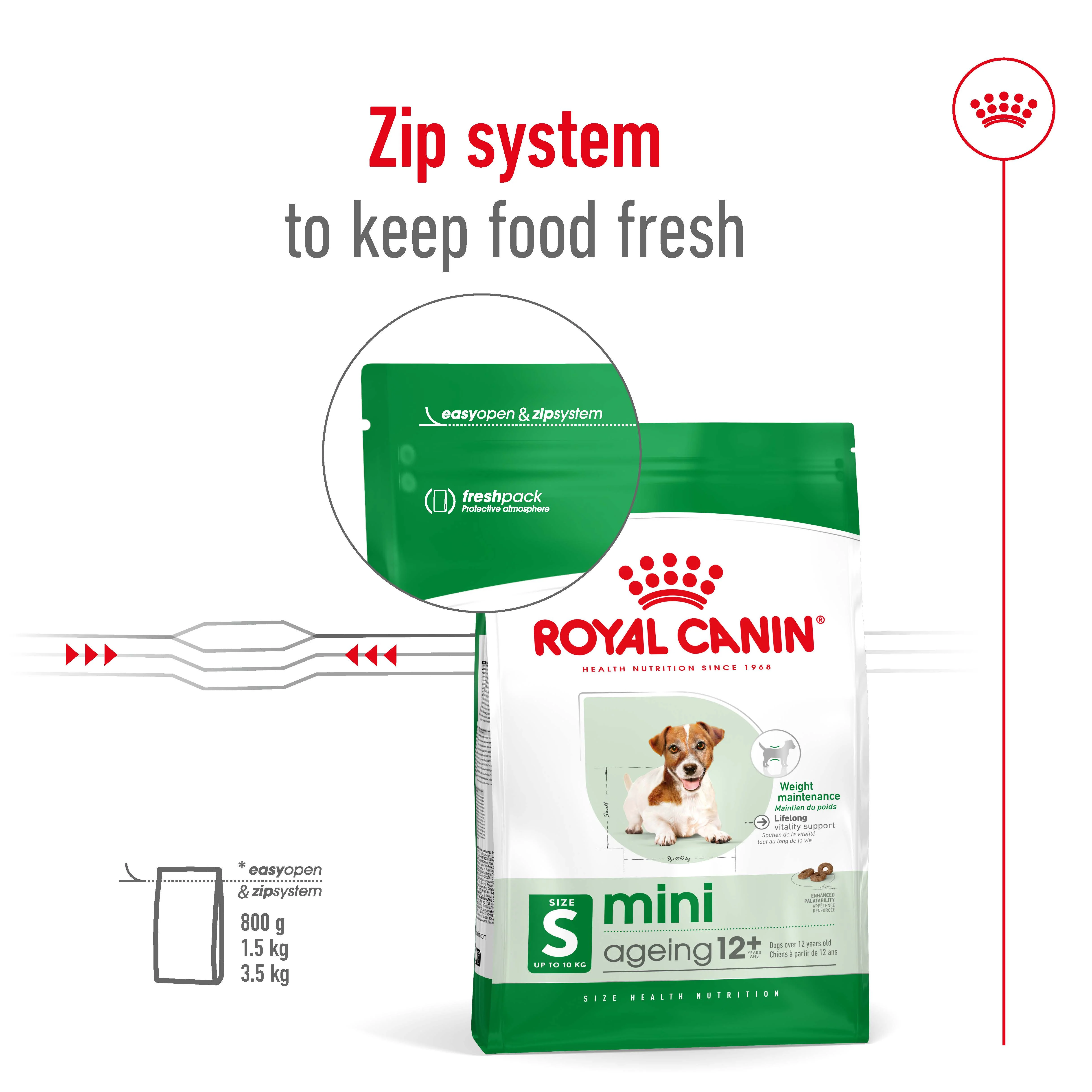 Royal Canin - Mini 12+ Ageing Dog Dry Food (1.5kg) - Image 7