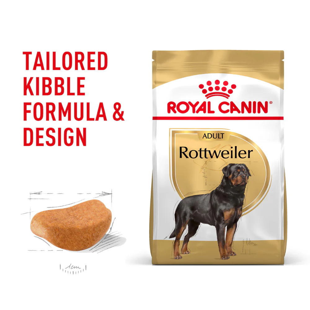 Royal Canin - Rottweiler Breed Adult Dog Dry Food (12kg) - Image 3