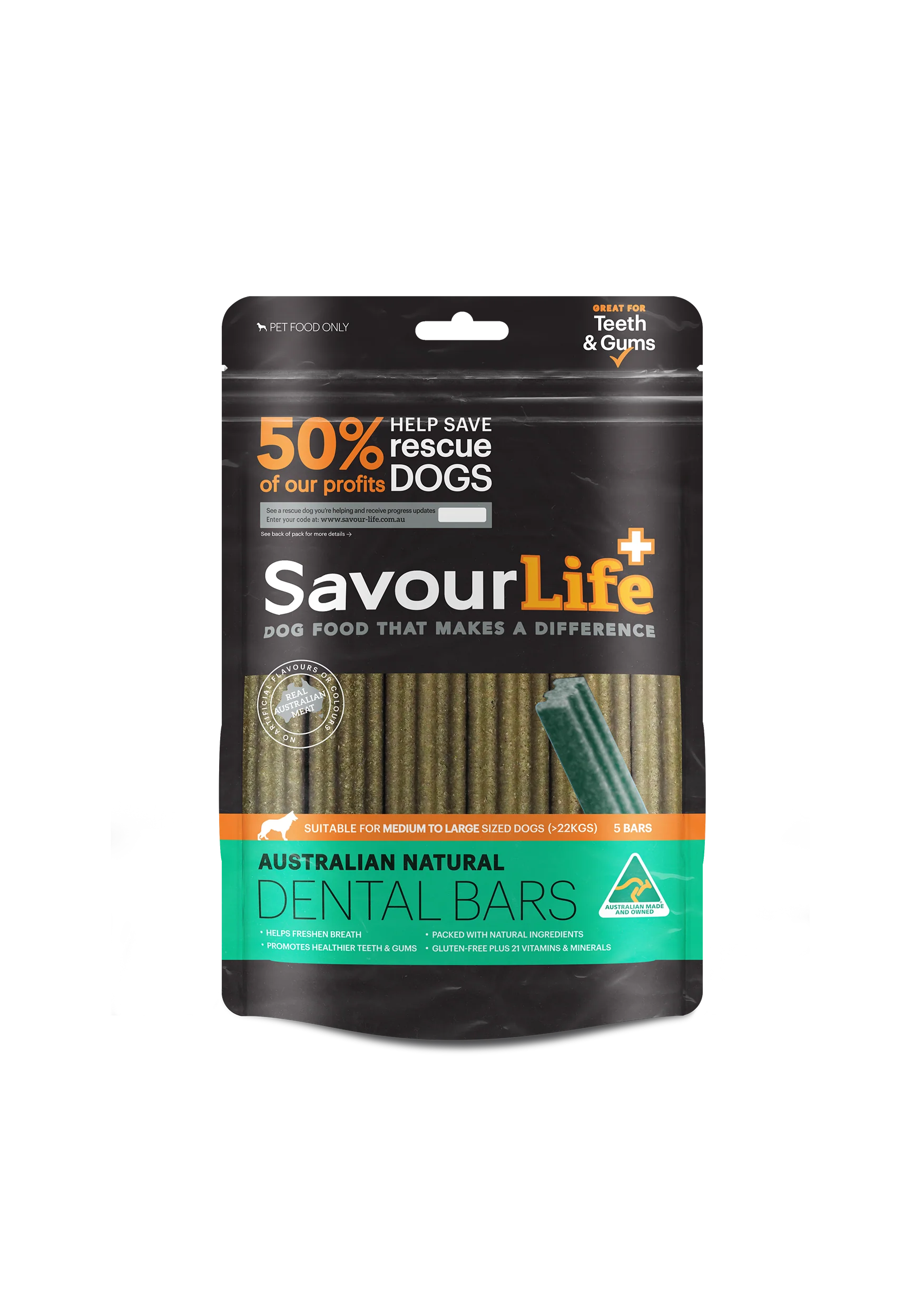 SavourLife - Australian Natural Dental Bars (Medium/Large)