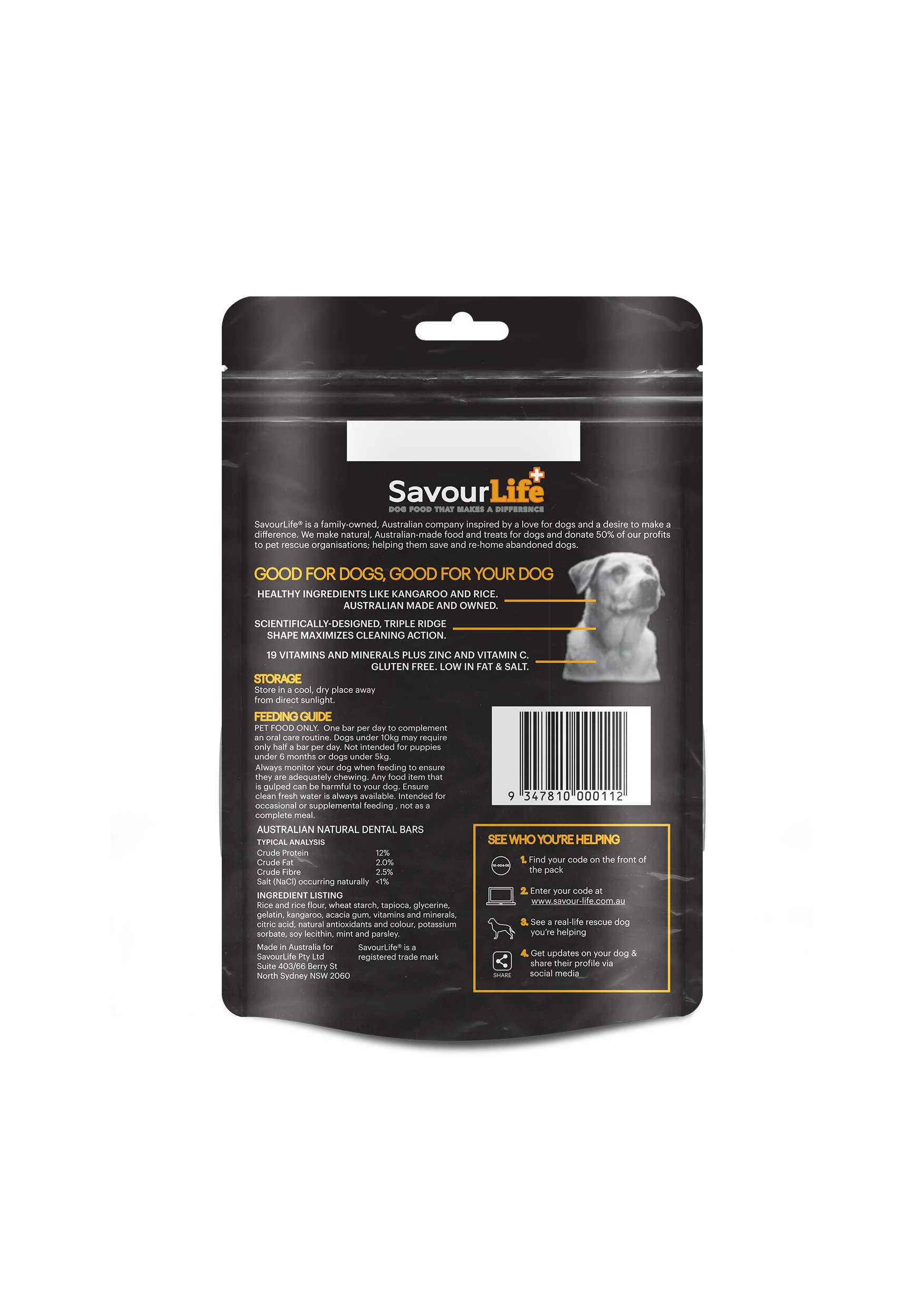 SavourLife - Australian Natural Dental Bars (Small/Medium) - Image 2
