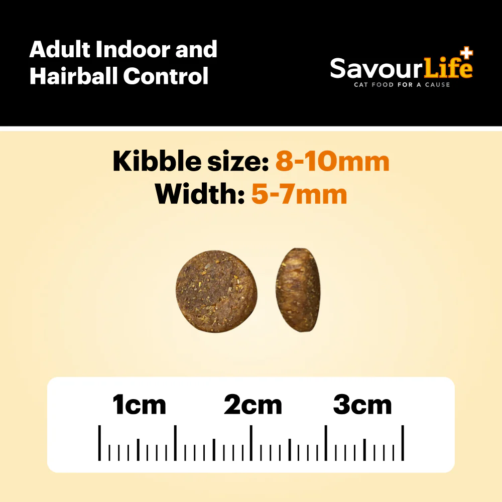SavourLife Care Plus Adult Cat Hairball Control Chicken Dry Food (4kg) - Image 7