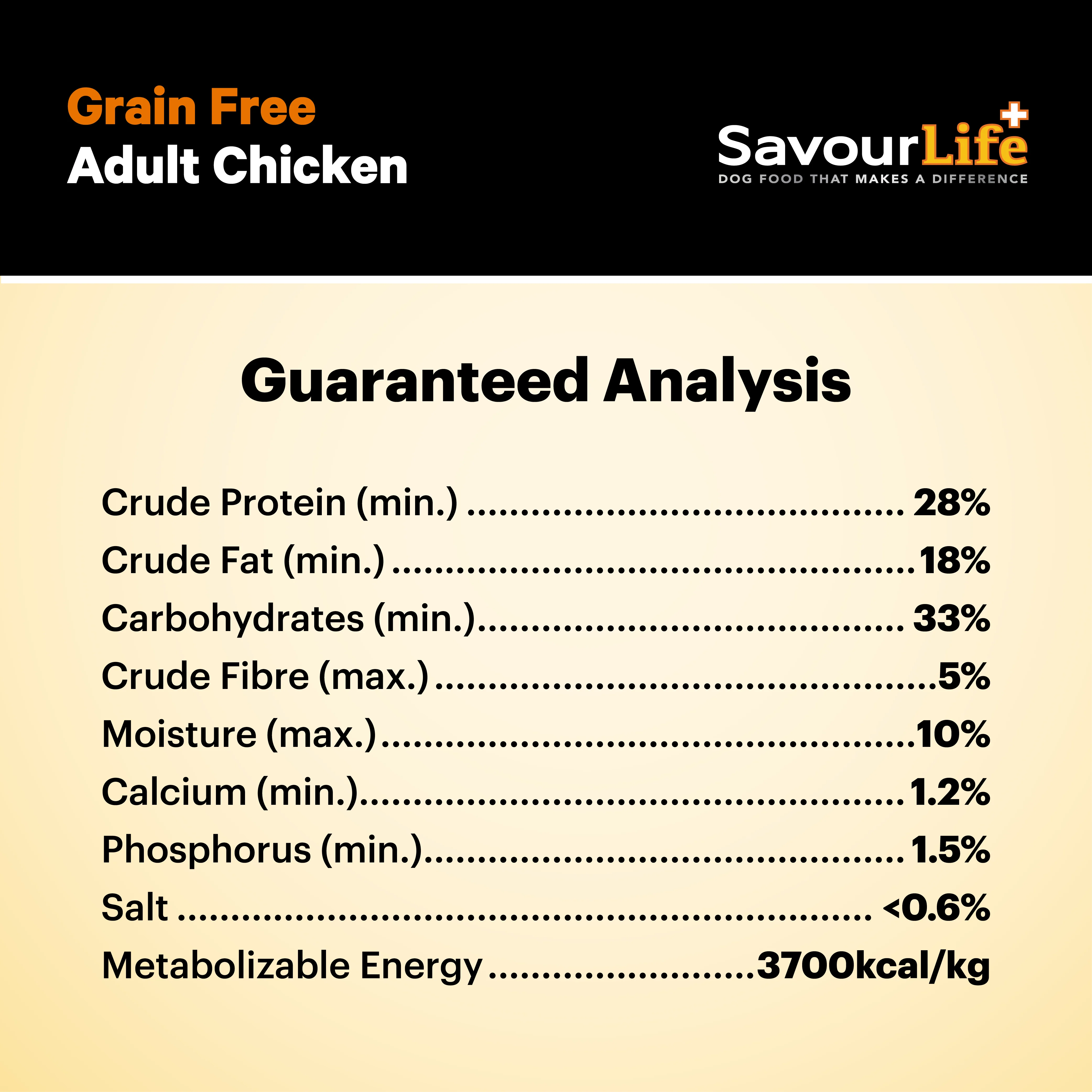 SavourLife - Grain Free Chicken Dog Dry Food (2.5kg) - Image 7