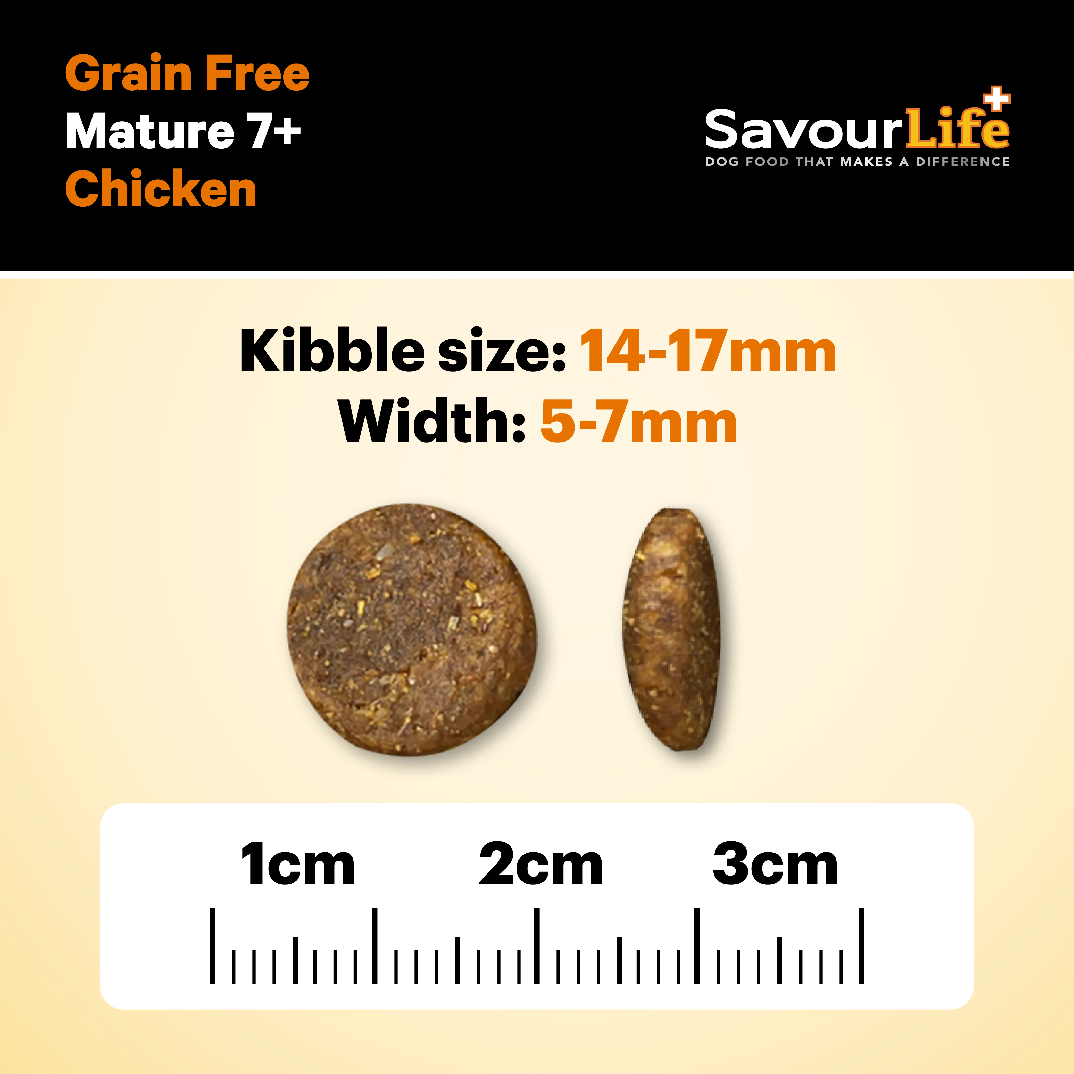 SavourLife - Grain Free Chicken Mature 7+ Dog Dry Food (10kg) - Image 6