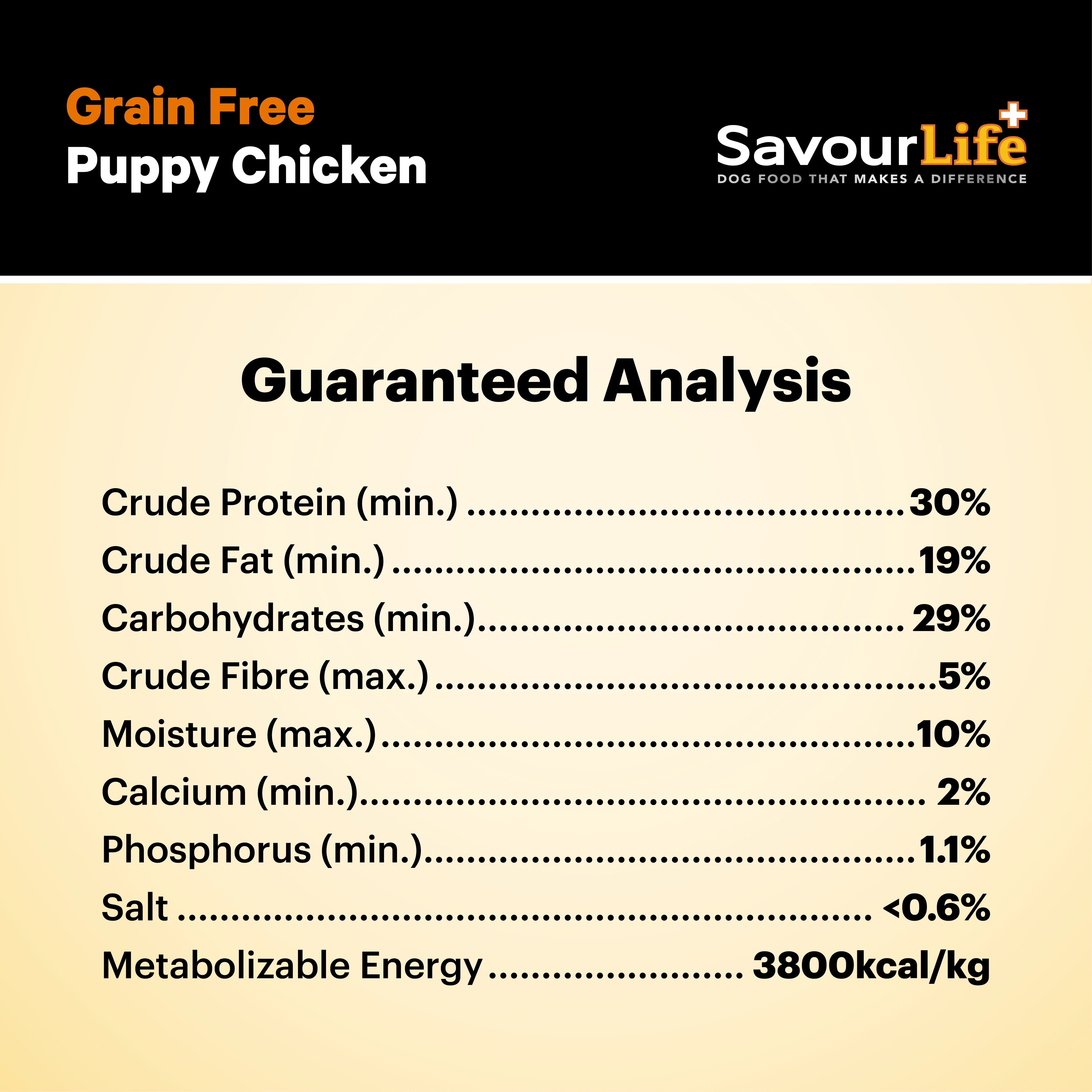 SavourLife - Grain Free Chicken Puppy Dry Food (10kg) - Image 7