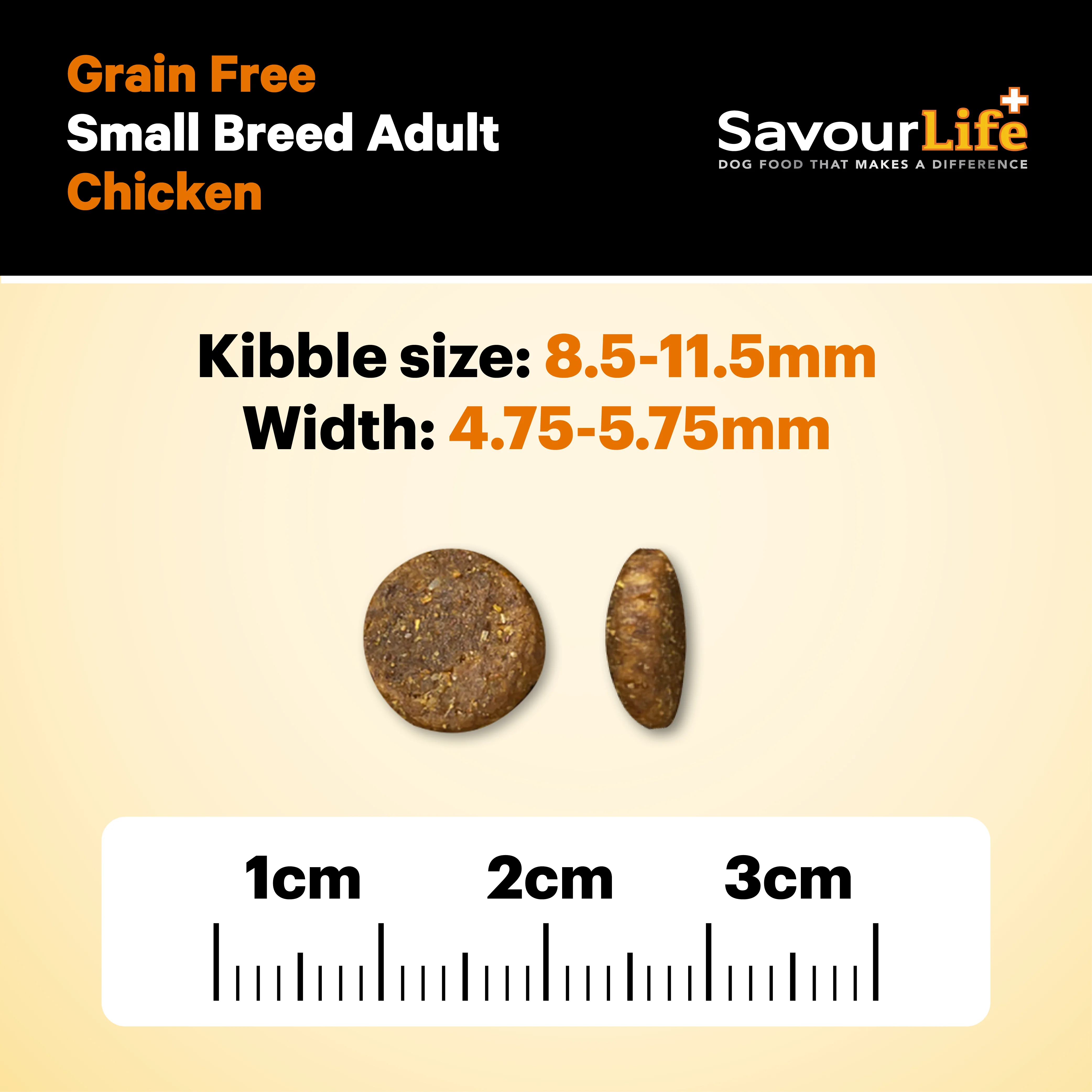 SavourLife - Grain Free Chicken Small Breed Dog Dry Food (2.5kg) - Image 6